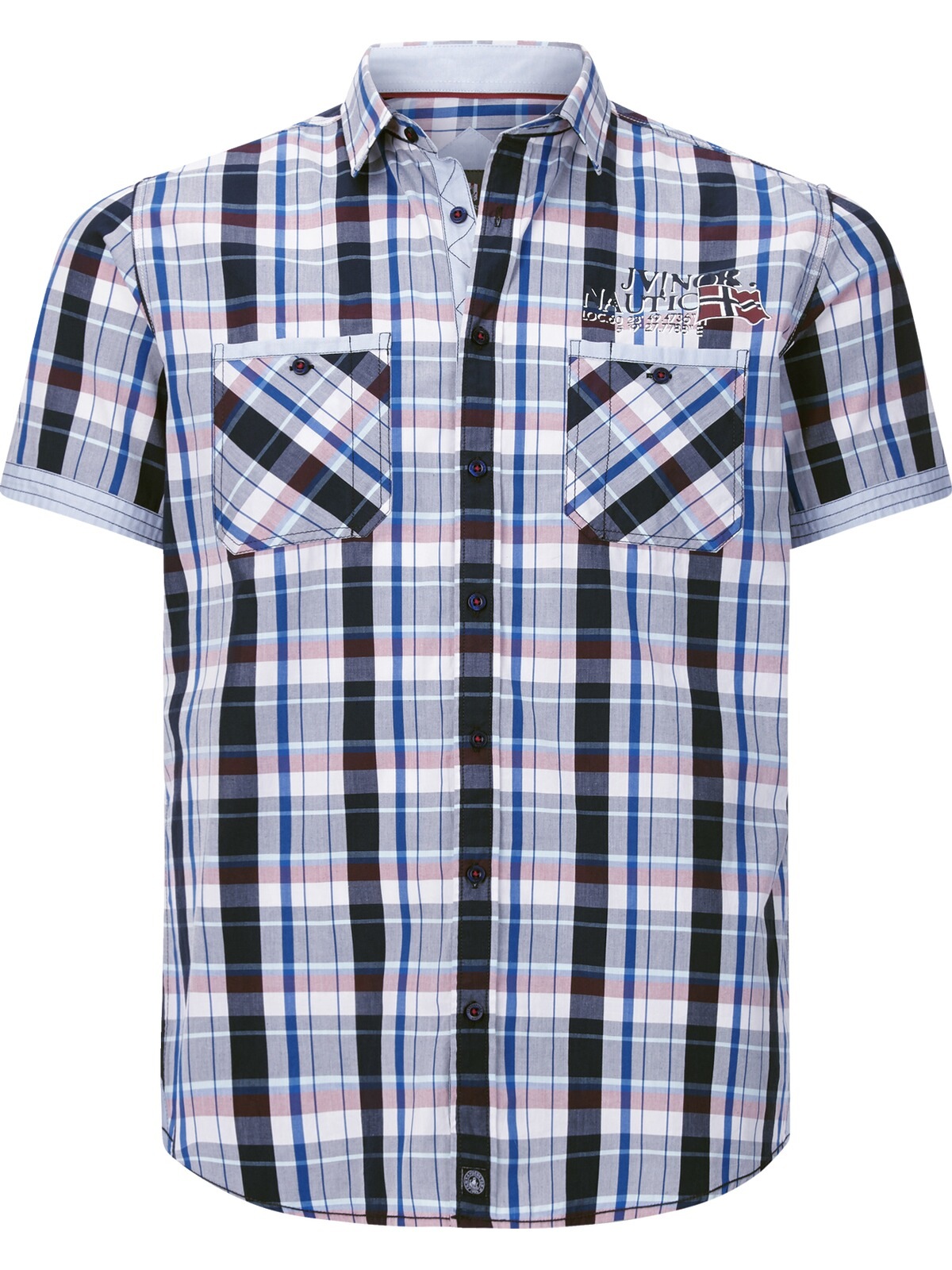 Jan Vanderstorm Kurzarmhemd "Kurzarmhemd WENTZEL" 1 mit zwei Brusttaschen günstig online kaufen