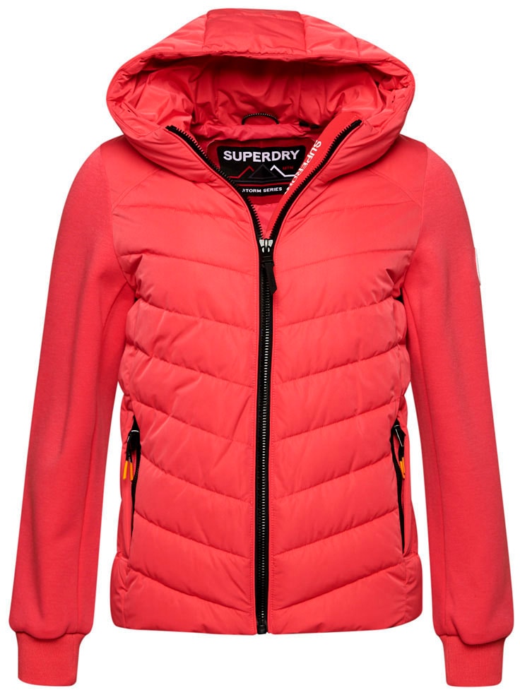 Kapuze JKT«, HYBRID Superdry PADDED mit STORM kaufen »HOOD BAUR | Steppjacke für