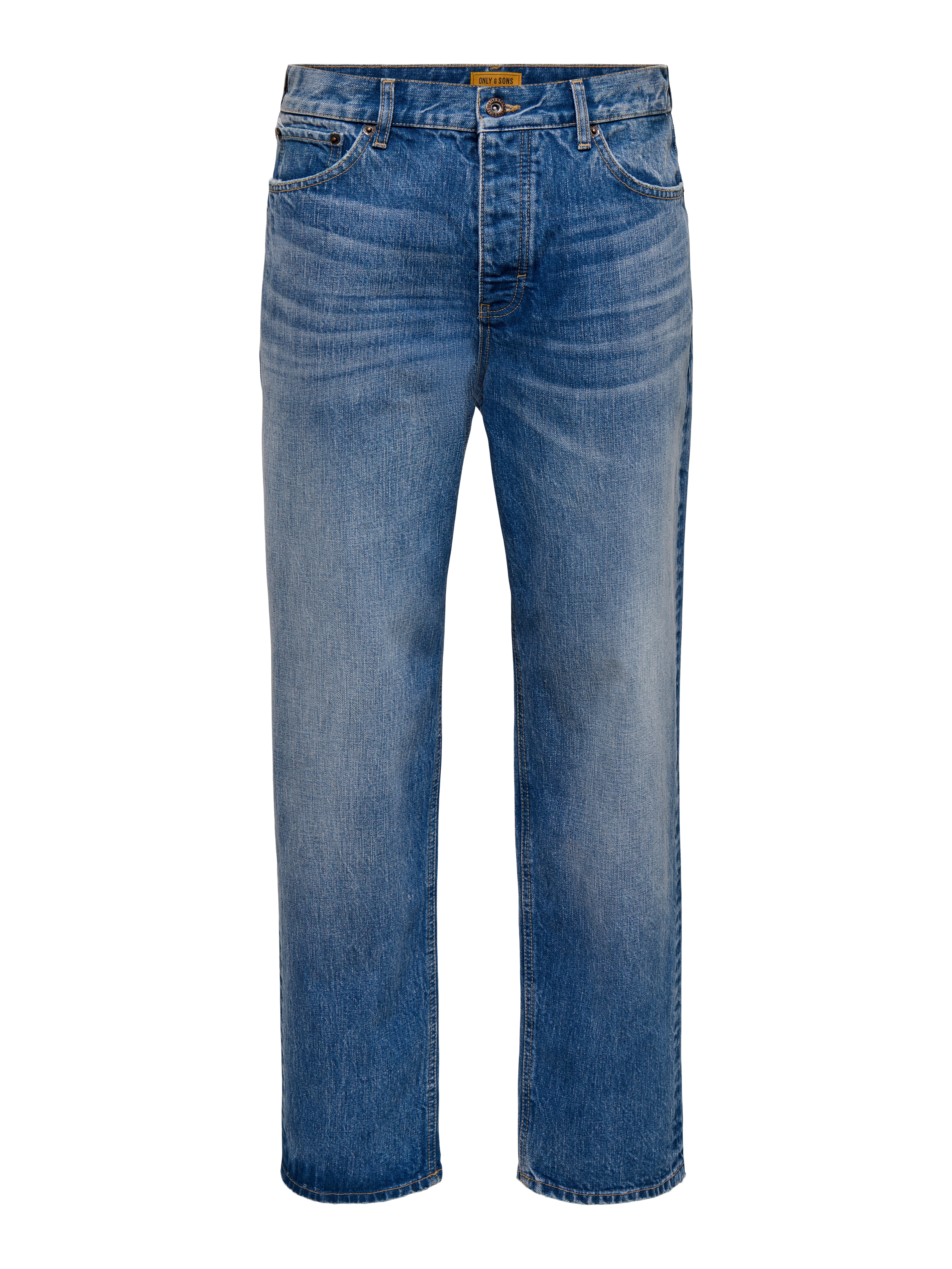 ONLY & SONS Relax-fit-Jeans "ONSFADE LOOSE BOX TAI DNM MU OTL" Baumwolle, relaxed fit