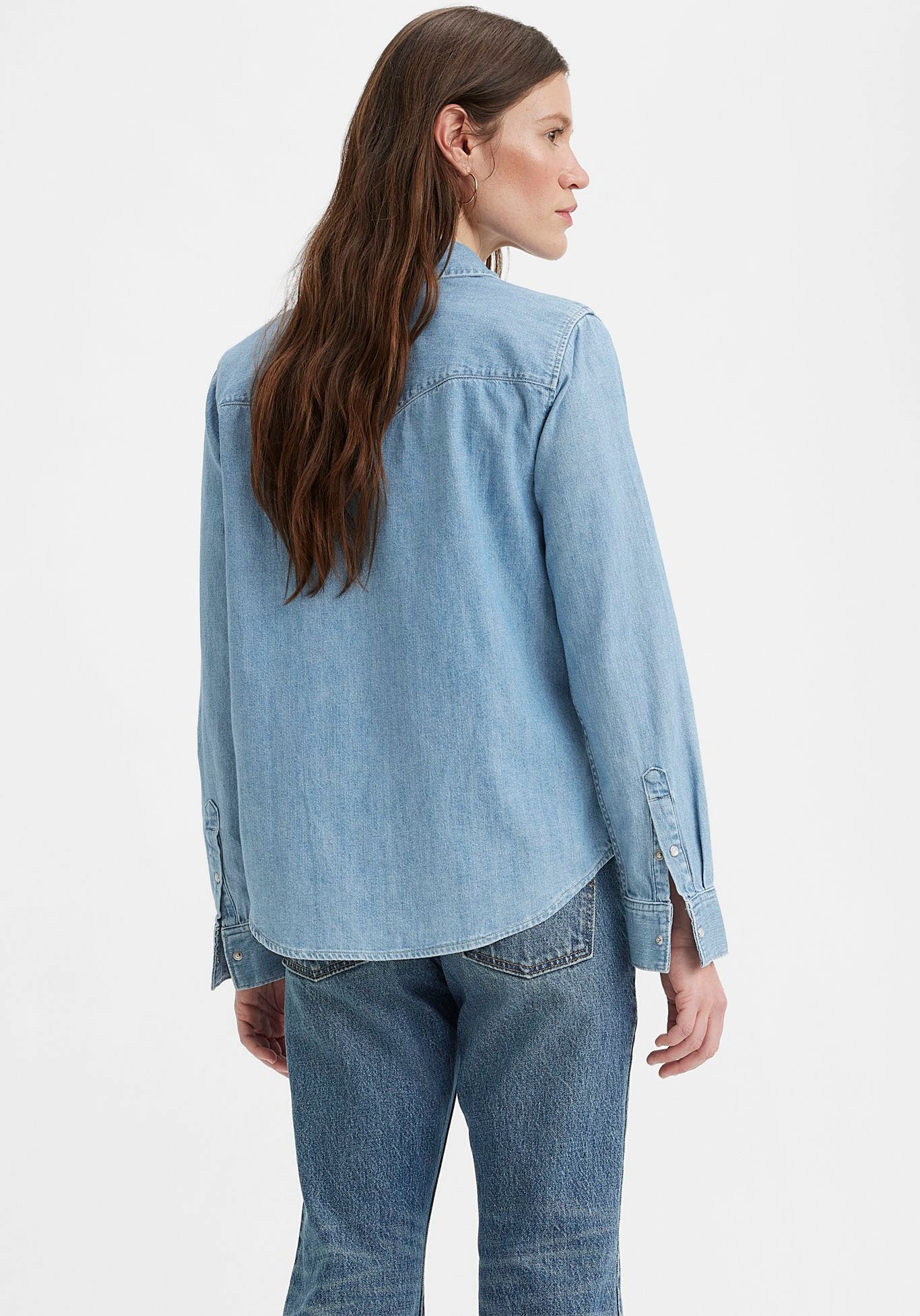 Levi's® Jeansbluse »ESSENTIAL WESTERN«, mit Brusttaschen mit Druckknöpfen