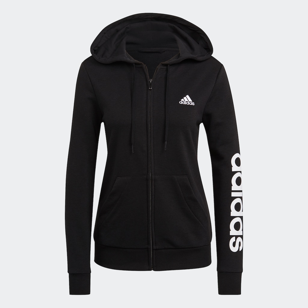 adidas Sportswear Kapuzensweatjacke »ESSENTIALS LOGO KAPUZENJACKE«, (1 tlg.)