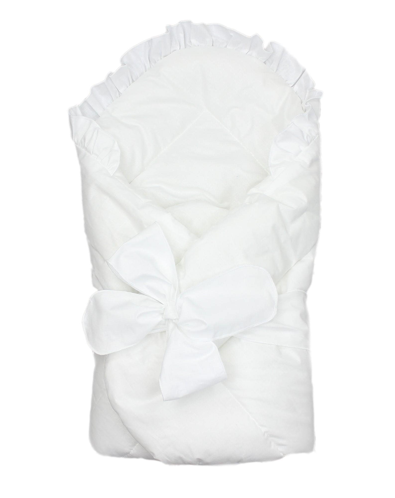 TupTam Wohndecke »Einschlagdecke Unisex Baby Einschlagdecke mit Schleife«