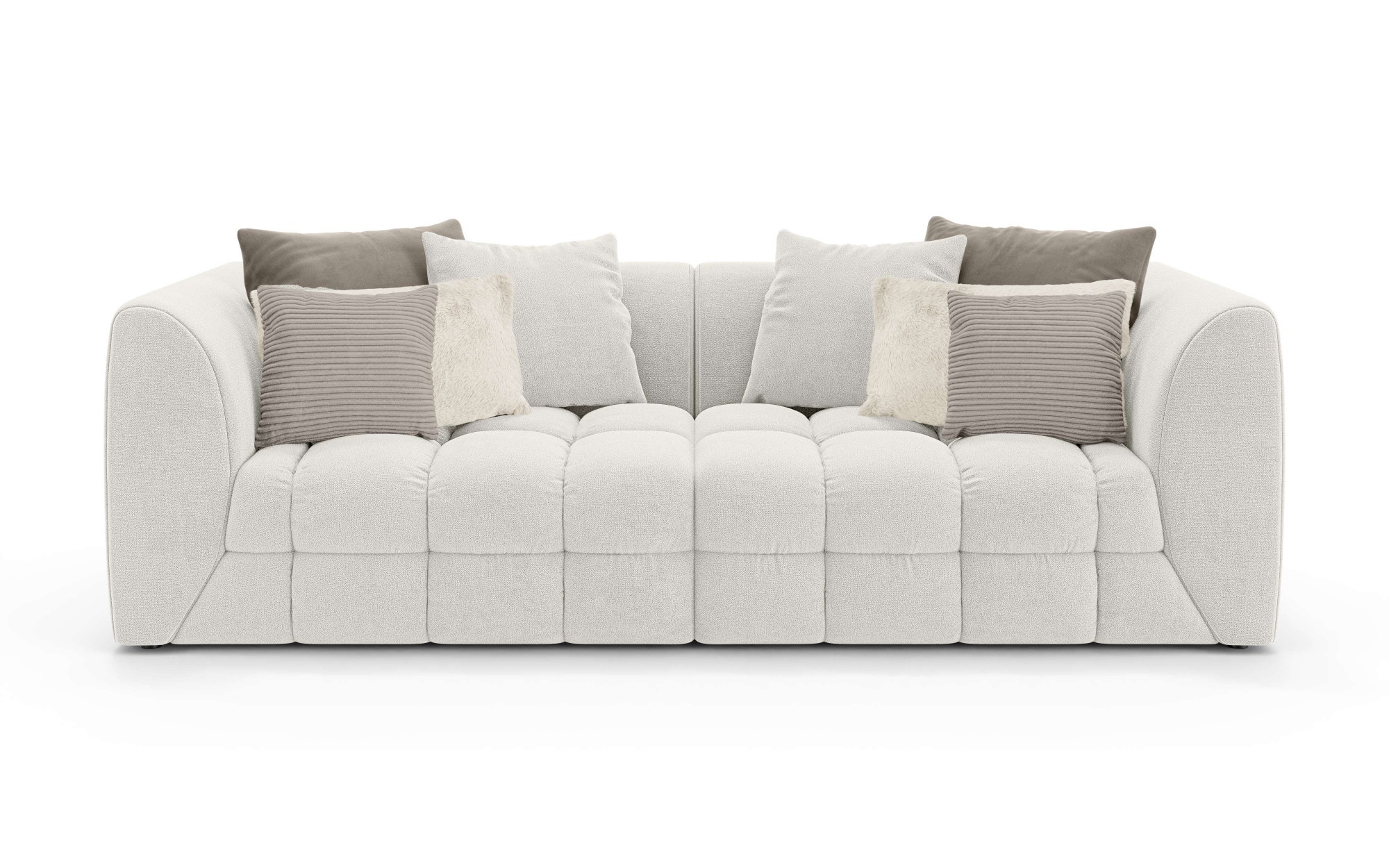 s.Oliver Big-Sofa "COBBO 3-Sitzer Design-Sofa Bubble-Optik, Maße B/T/H: 259 günstig online kaufen