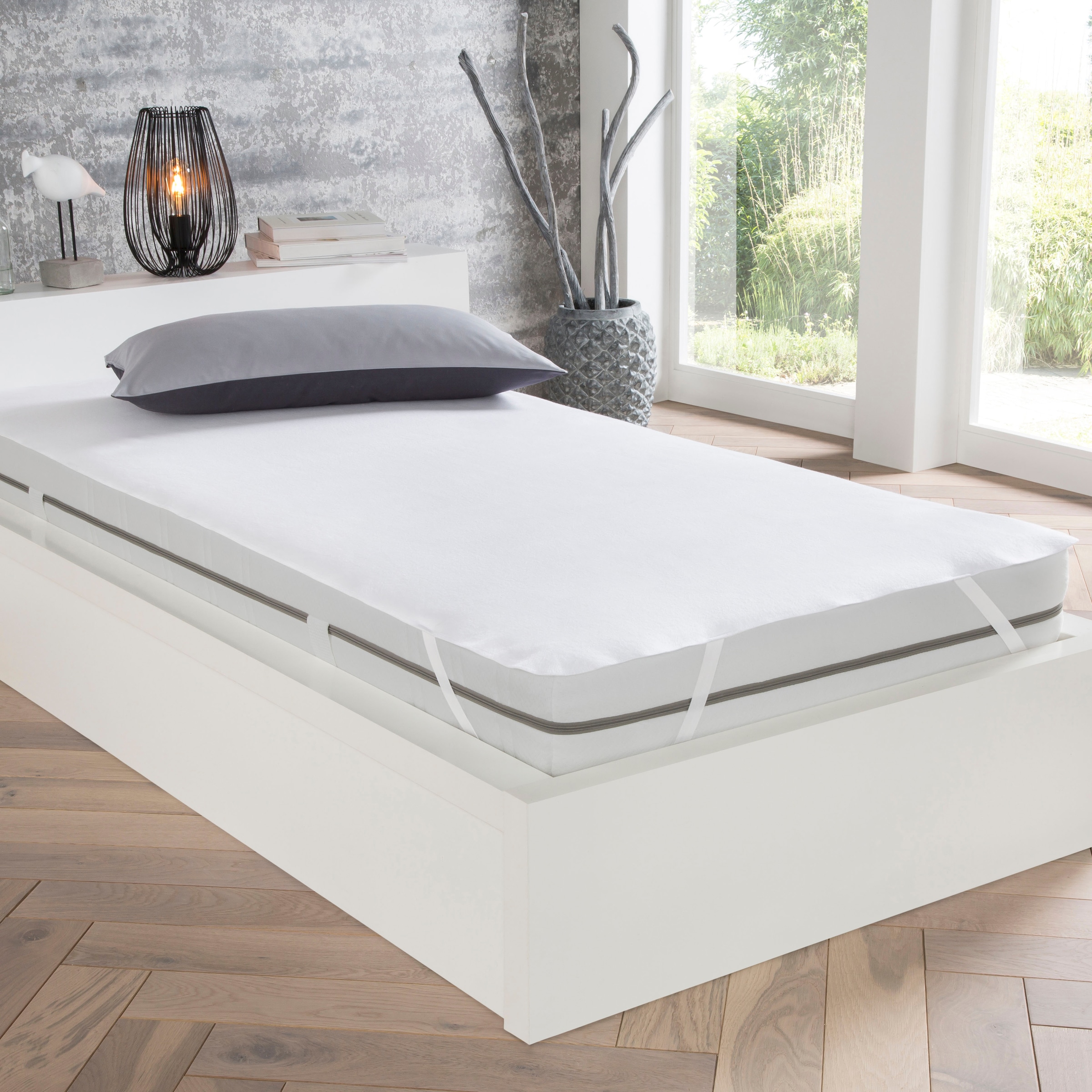 IBENA "Pure Aktiv Sommer/Winter 5677" wasserdicht durch innenliegende PE/PP-Sperrschicht; kochfest