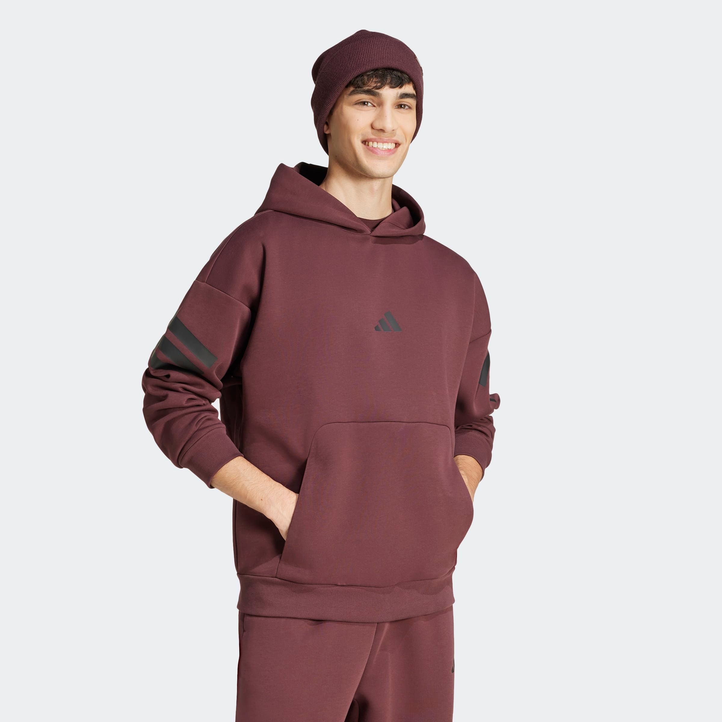 adidas Sportswear Kapuzensweatshirt "M FI 3S HD" günstig online kaufen