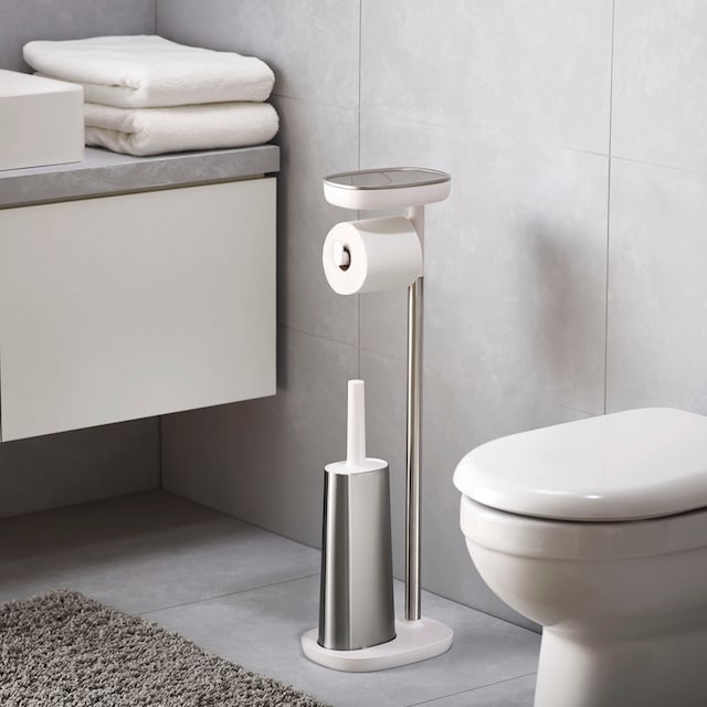 Joseph Joseph Toilettenpapierhalter »EasyStore™«, mit integrierter Flex  Toilettenbürste, 74 cm Höhe kaufen | BAUR