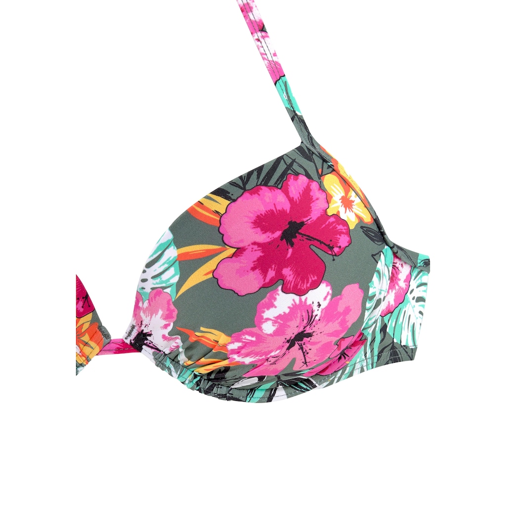 Buffalo Push-Up-Bikini-Top »Pine«