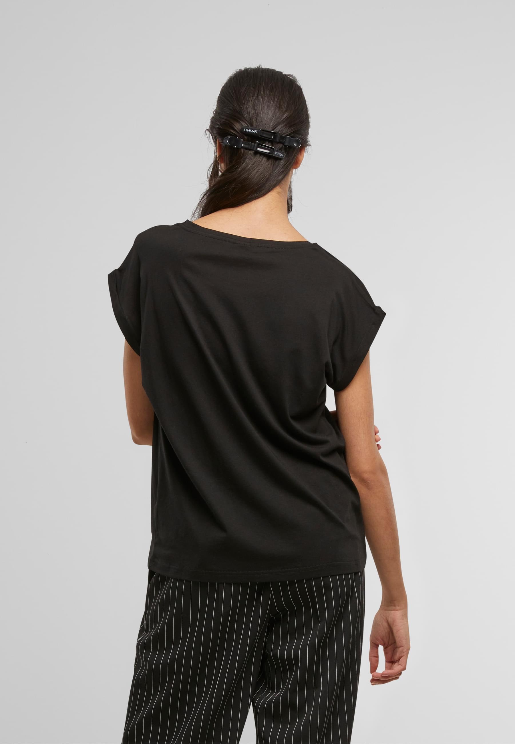 URBAN CLASSICS T-Shirt »Urban Classics Ladies Extended Shoulder Tee«, (1 tlg.)