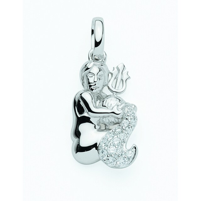 Adelia´s Kette mit Anhänger »925 Silber Sternzeichen Anhänger Wassermann  mit Zirkonia«, Schmuckset - Set mit Halskette online kaufen | BAUR