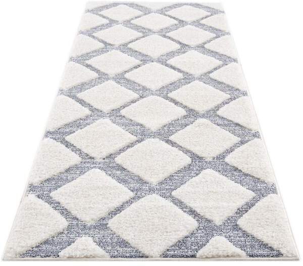 Carpet City Hochflor-Teppich "Focus 4497" rechteckig 20 mm Höhe Läufer, Boh günstig online kaufen