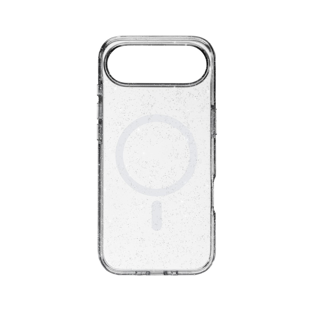 White Diamonds Smartphone-Hülle »Handyhülle „Mag Glitter“ für Apple iPhone Air, Transparent« Apple iPhone Air MagSafe, Glitzereffekt, stoßfeste Ecken, Anti-Vergilbung