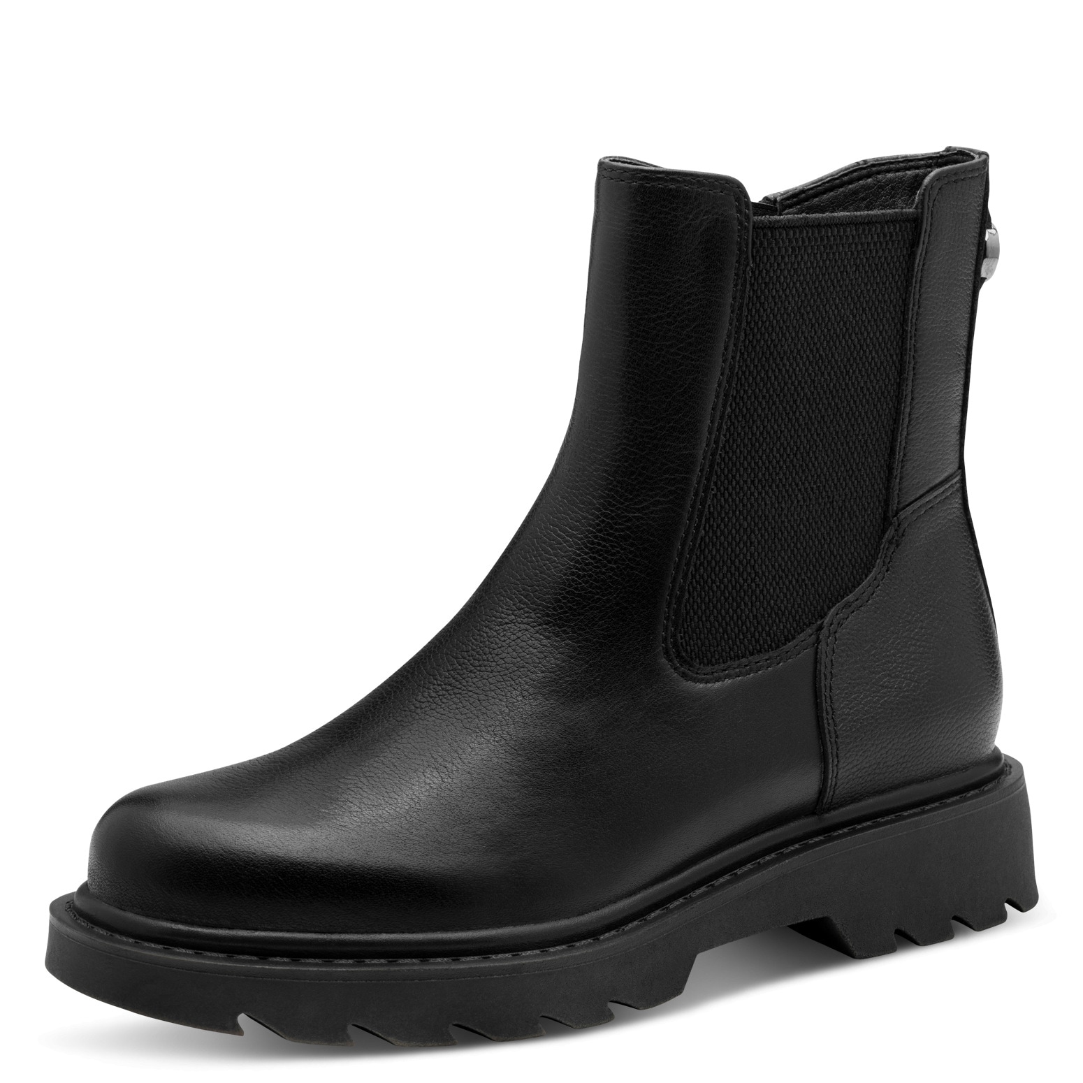 Tamaris Chelseaboots, Blockabsatz, Stiefelette mit Stretcheinsatz an der Au günstig online kaufen