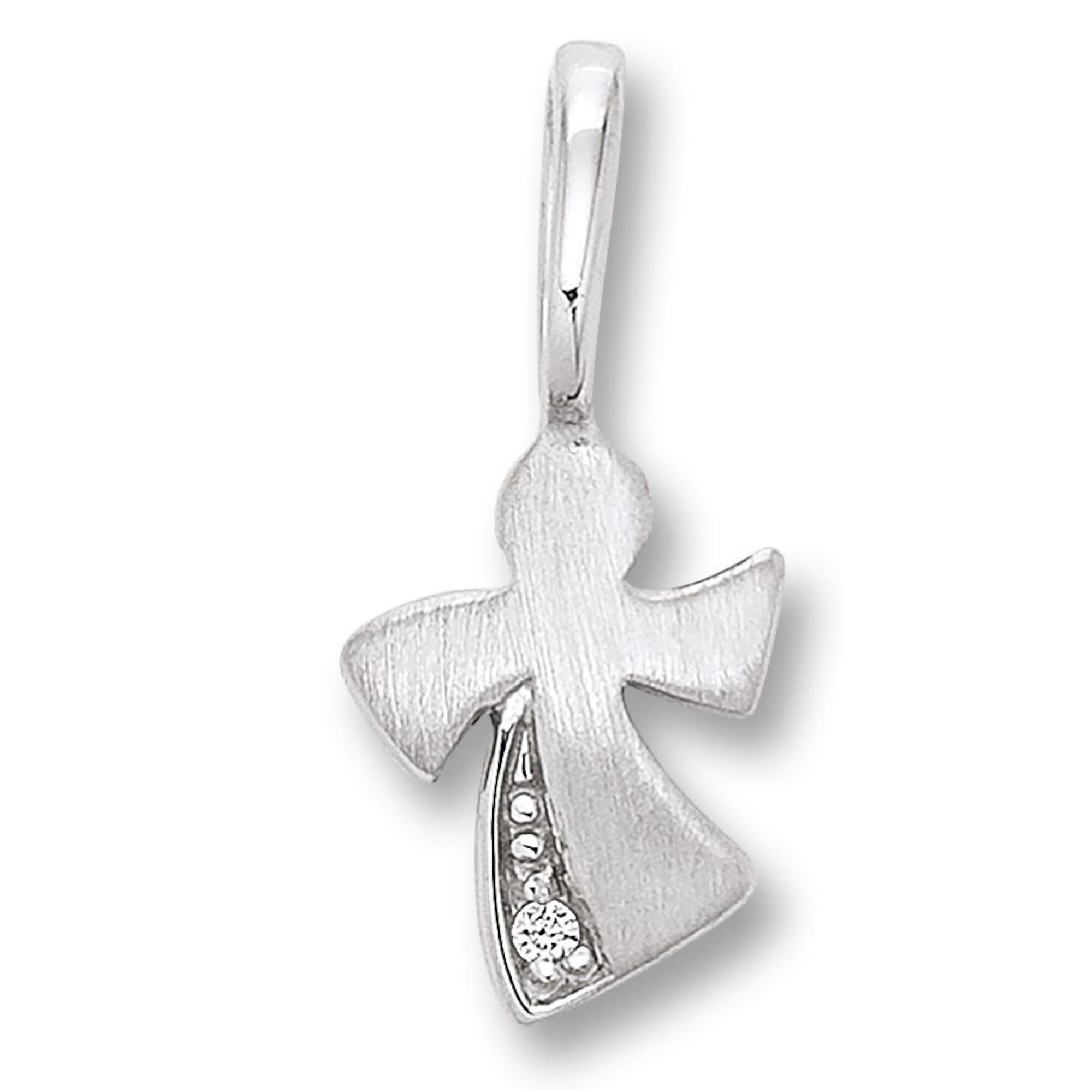 ONE ELEMENT Zirkonia Angel Pendant Silver