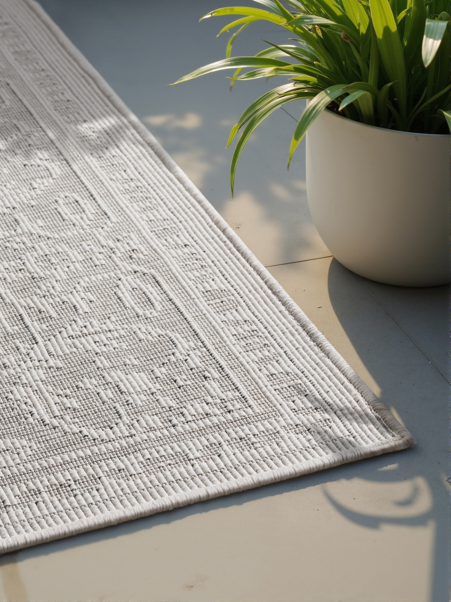 NORTHRUGS Outdoorteppich »Kona Wendeteppich«, rechteckig, 5 mm Höhe, In und Outdoor, Flachgewebe, wetterfest, pflegeleicht, robust