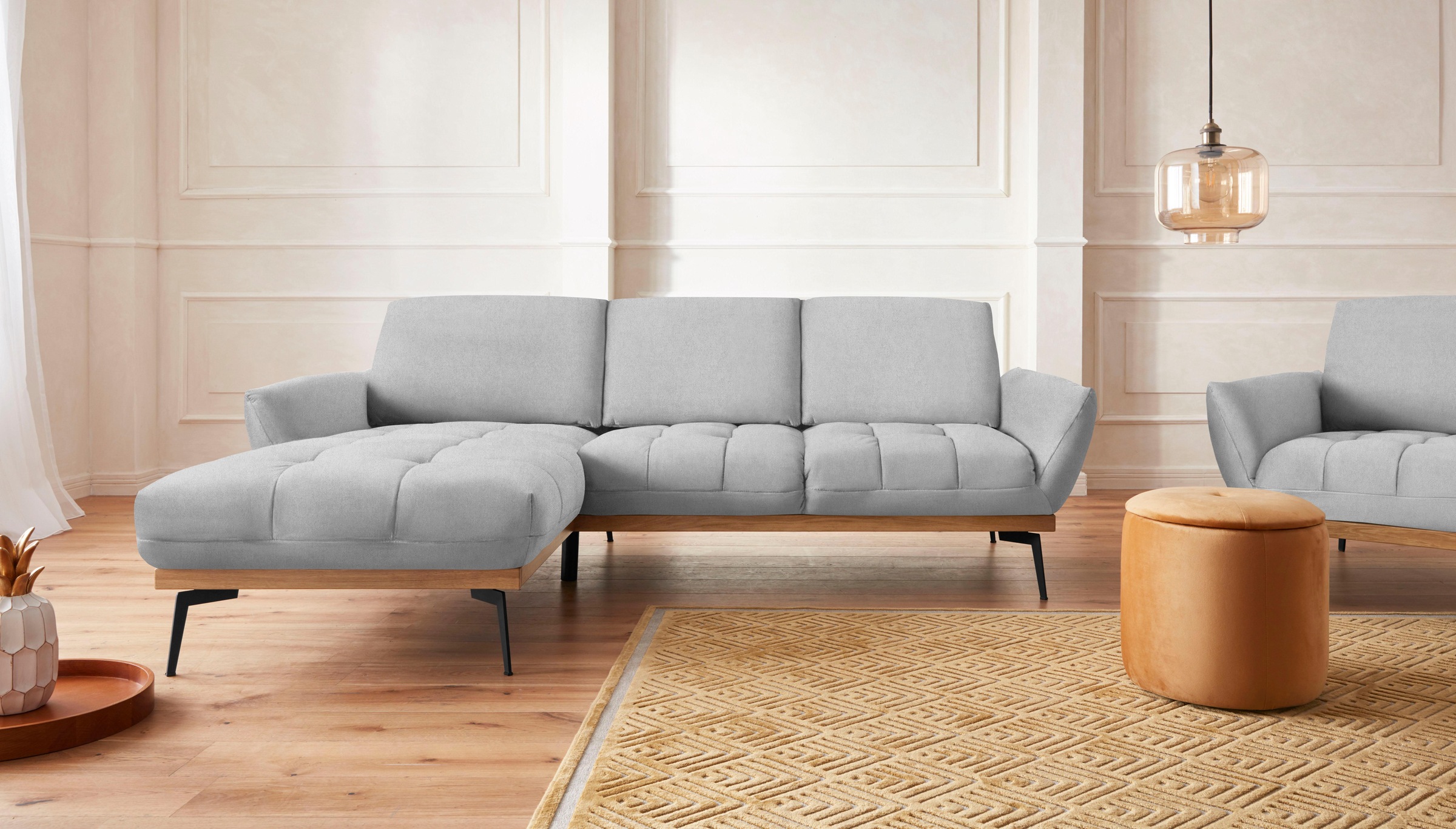 Guido Maria Kretschmer Home&Living Ecksofa "Palíc, inkl. Rückenverstellung, günstig online kaufen