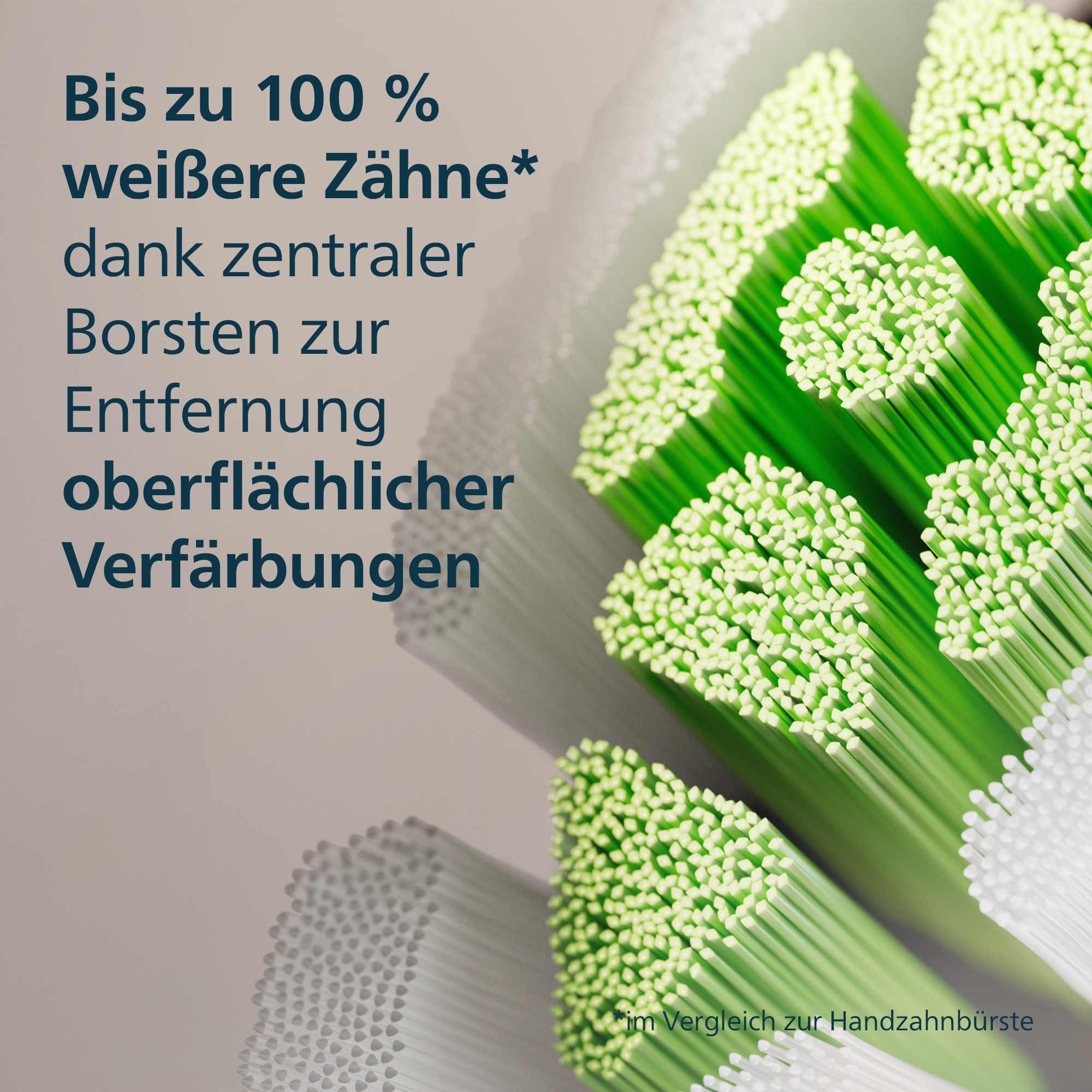 Philips Sonicare Aufsteckbürsten »W2 Optimal White«, für weißere Zähne, für jedes Sonicare Handstück