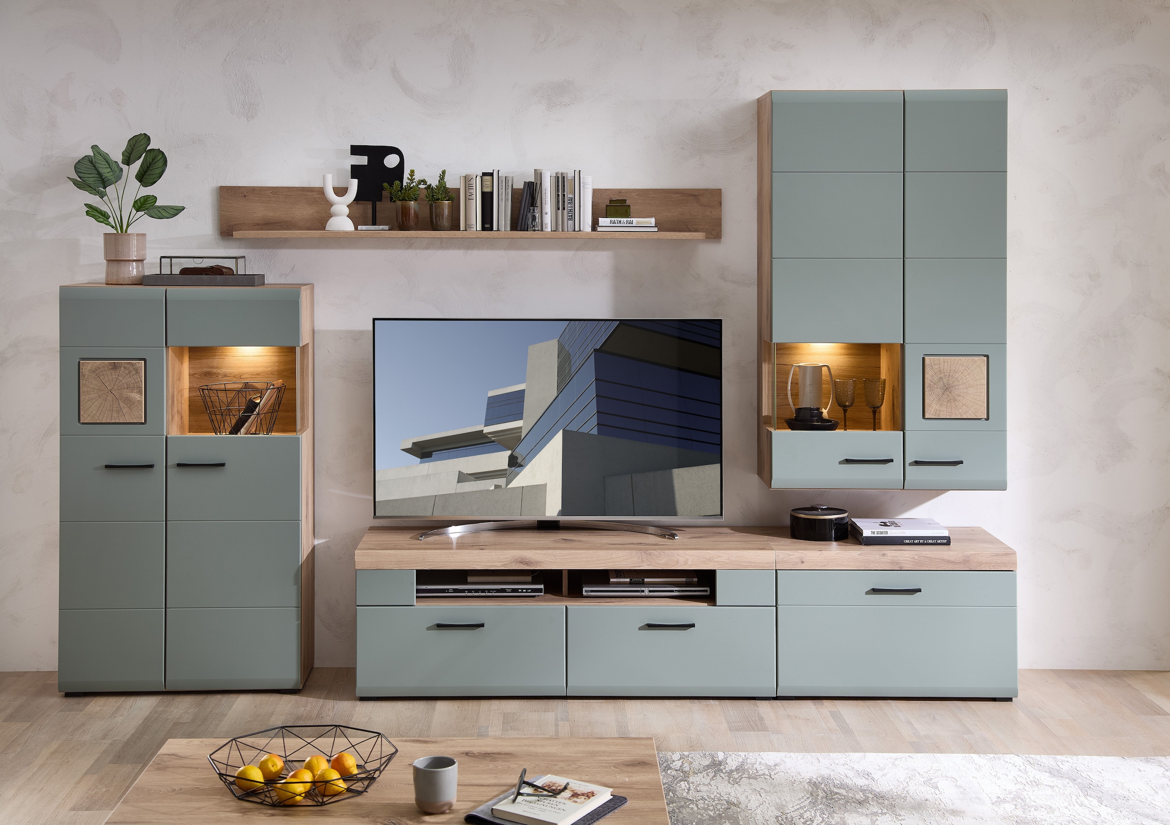 Innostyle Wohnwand "FUN PLUS II" 5 Stk. tlg. günstig online kaufen