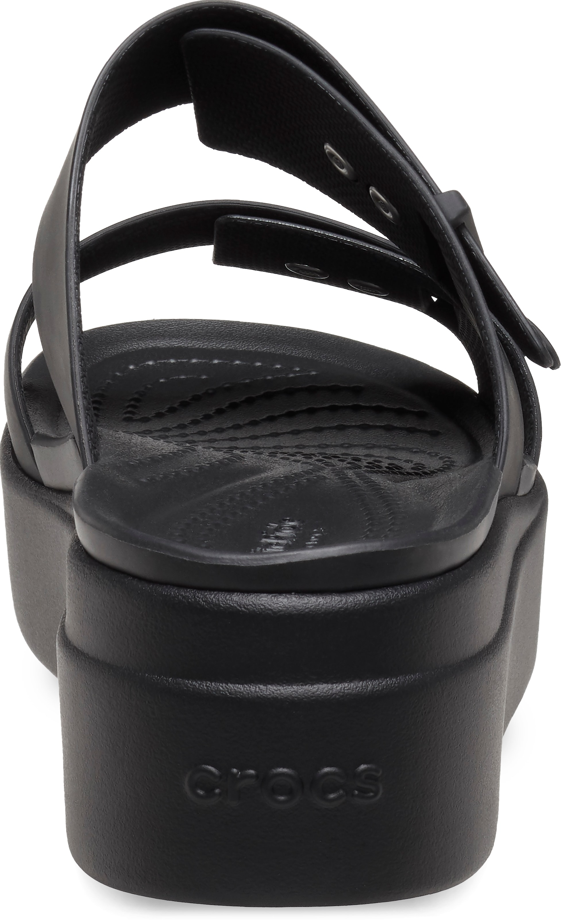 Crocs Pantolette "Brooklyn Low Wedge", Plateau, Sommerschuh, Schlappen mit günstig online kaufen