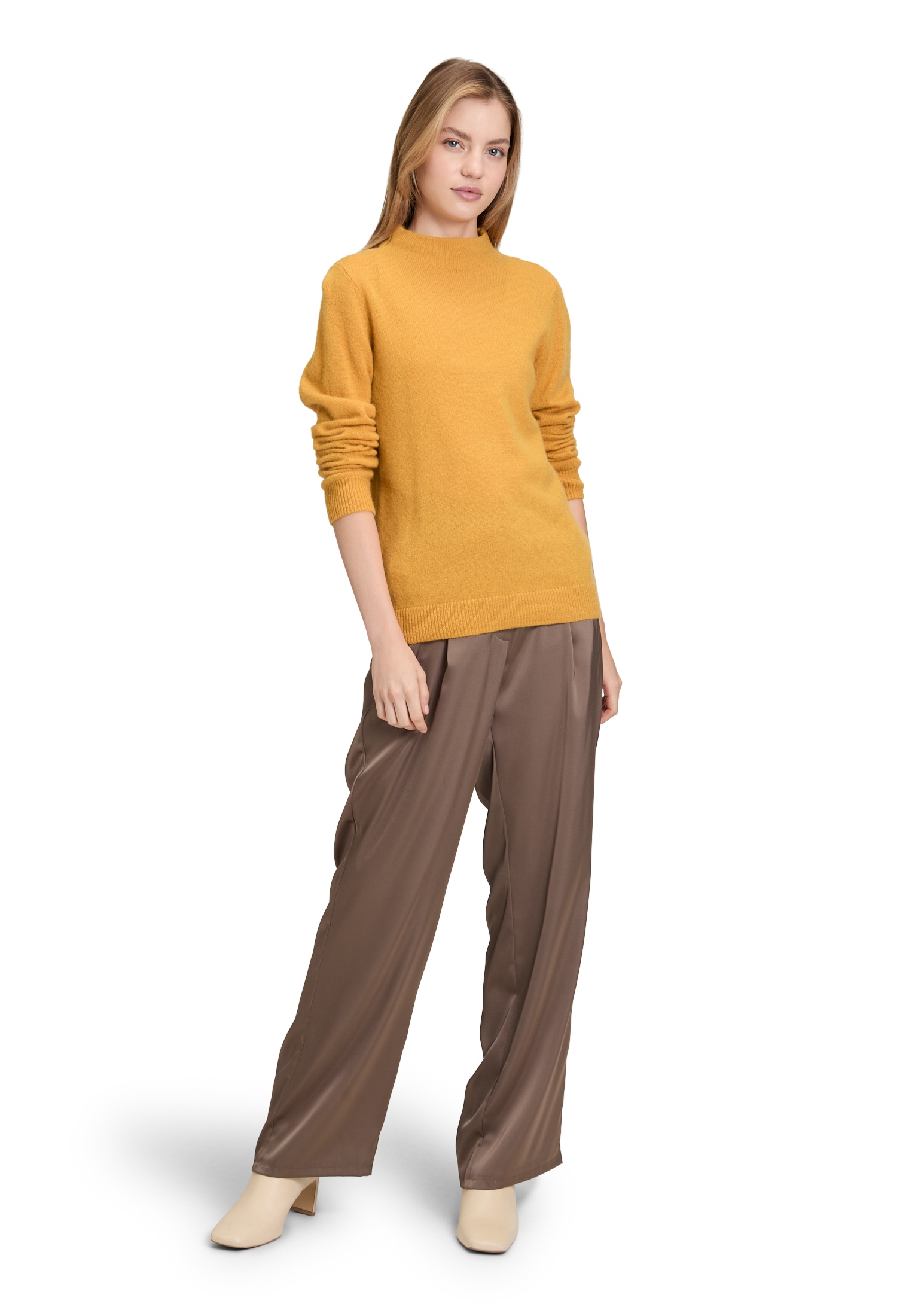 Betty Barclay Strickpullover »Betty Barclay Damen Kaschmir-Pullover mit Stehkragen«, (1 tlg.)