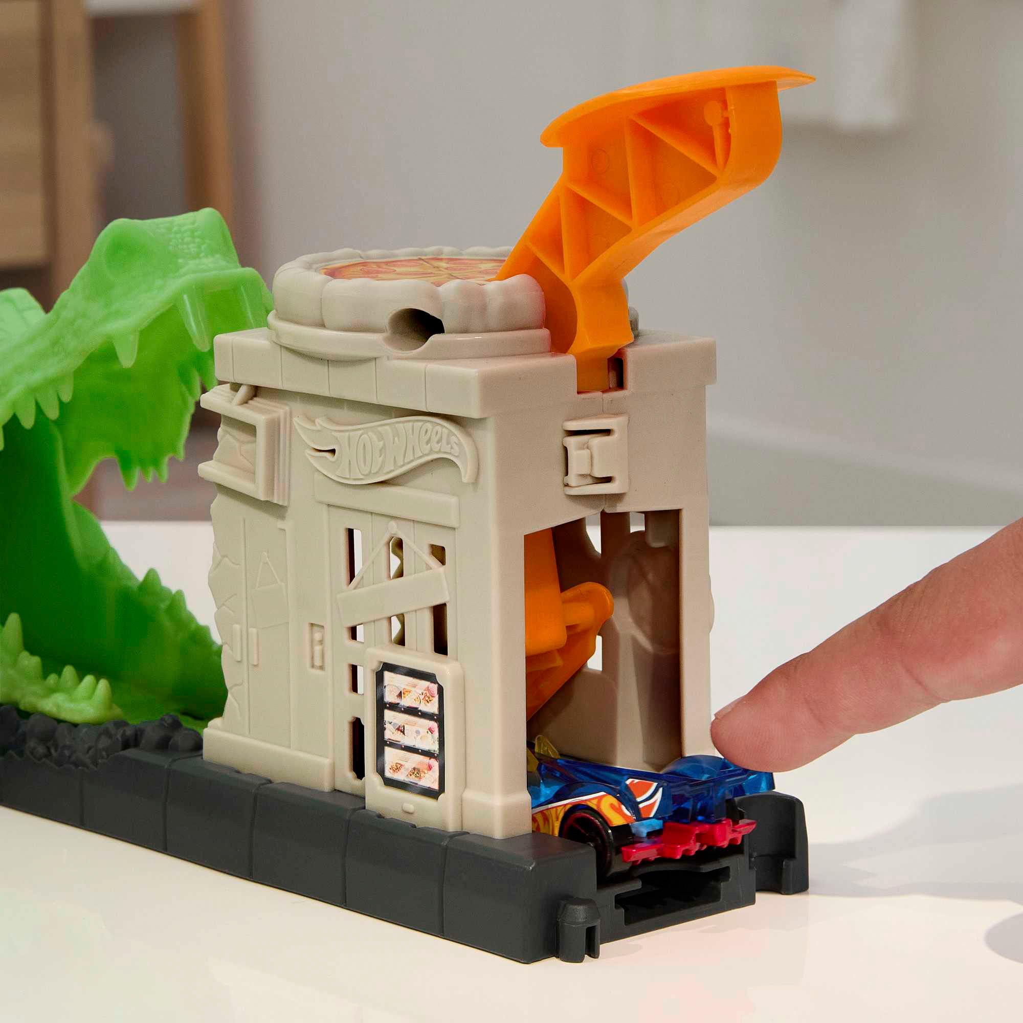 Hot Wheels Spiel-Gebäude »City Nemesis Gator Pizza Shop«