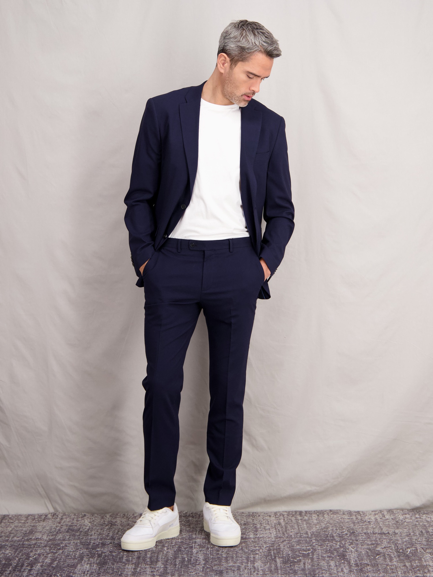 LERROS Men's Separates Suit Jacket Navy Size 58 3