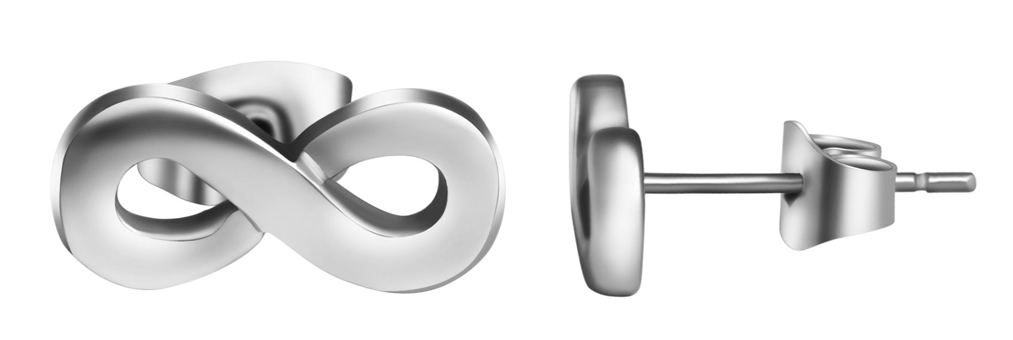 Adelia´s Paar Ohrhänger "Damen Ohrringe – Ohrstecker Unendlichkeitszeichen günstig online kaufen