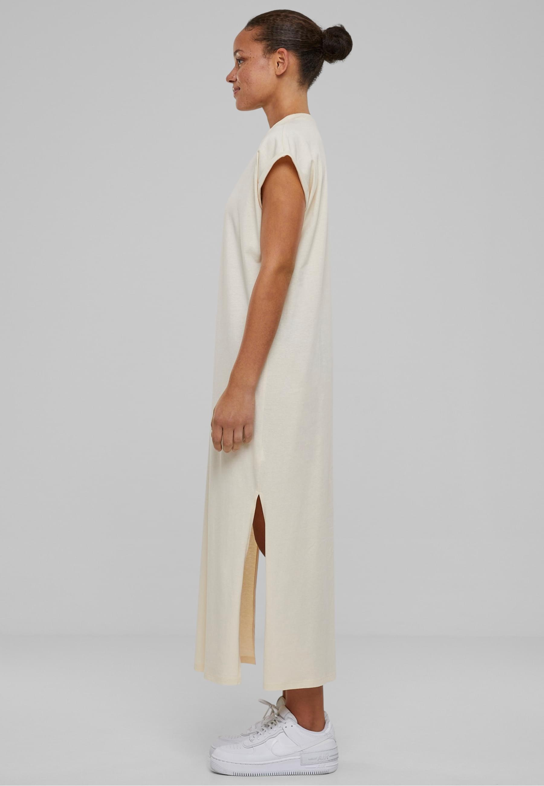 URBAN CLASSICS Shirtkleid »Urban Classics Damen Ladies Long Extended Shoulder Dress«, (1 tlg.)