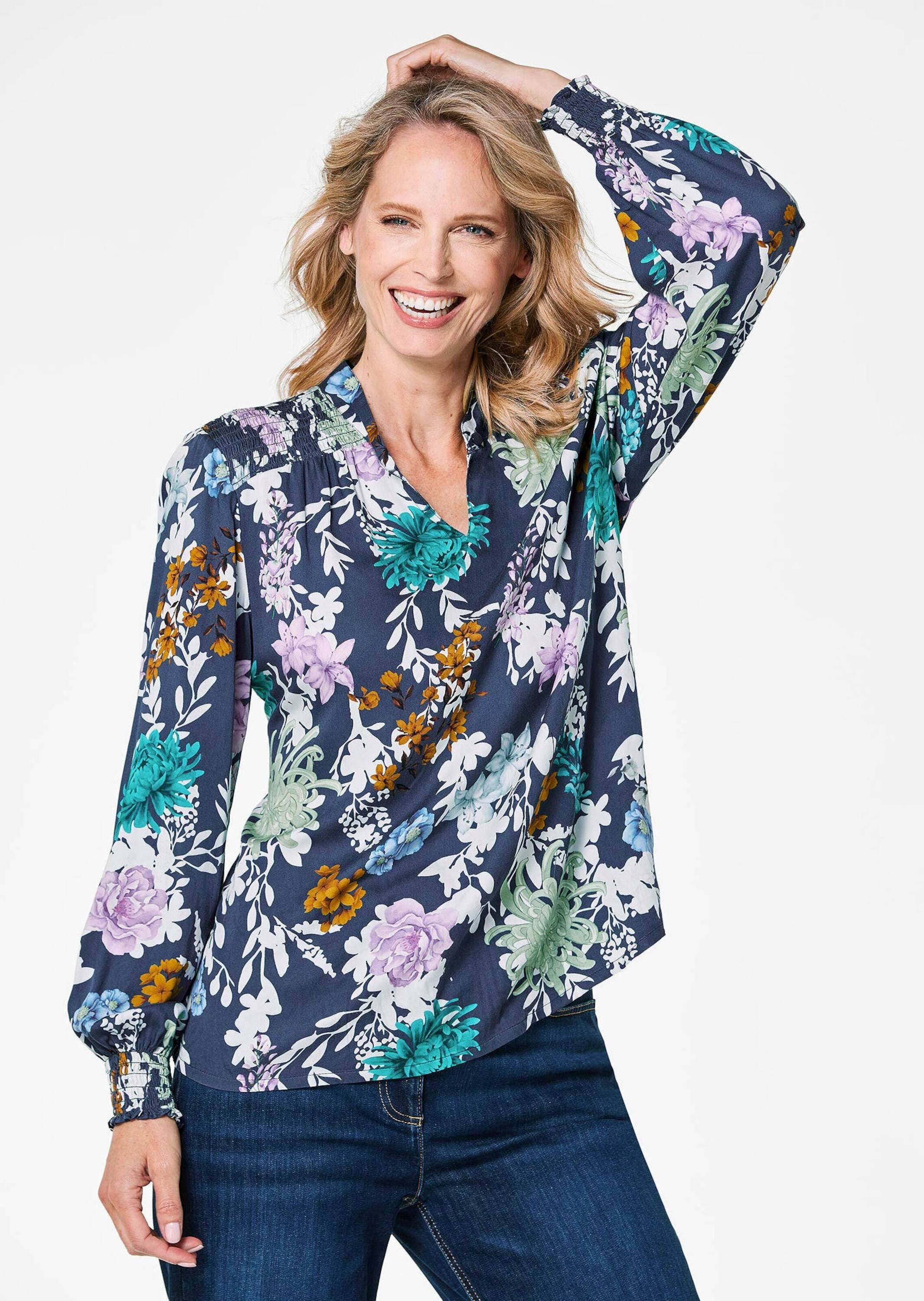 GOLDNER Schlupfbluse »Bluse Bluse«