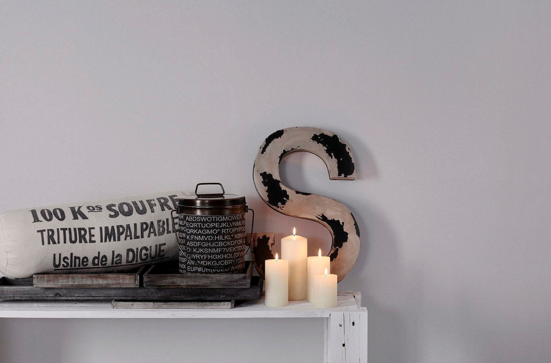 living walls Vliestapete »Hygge«, uni-einfarbig-unifarben, Textil Tapete einfarbig Tapeten Wohnzimmer Schlafzimmer Design Optik