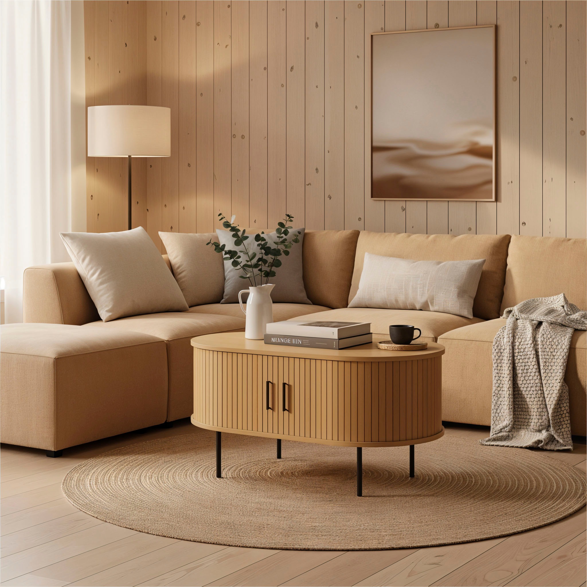 Möbilia Couchtisch 2 Schiebetüren günstig online kaufen