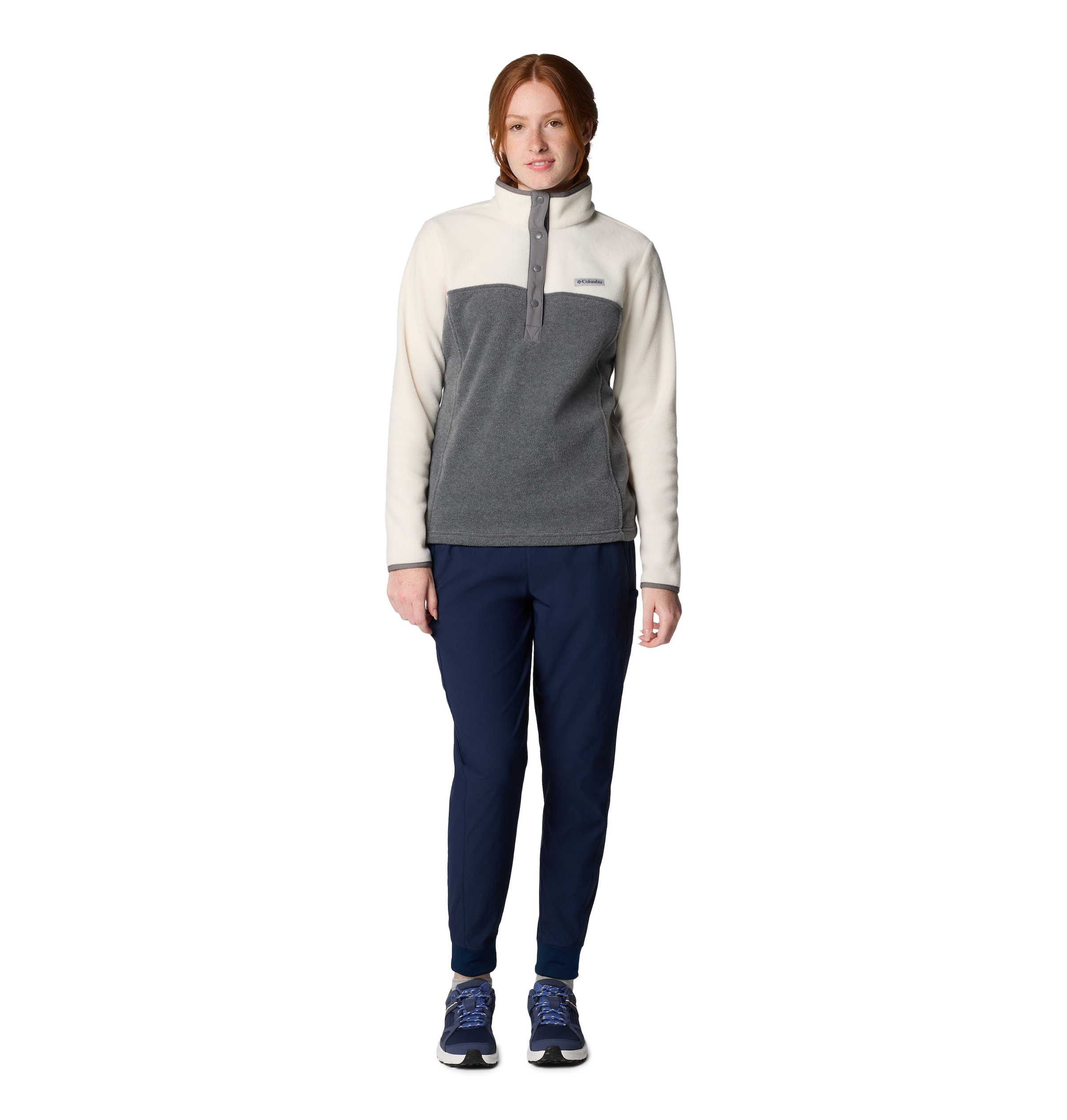 Columbia Fleecepullover »BENTON SPRINGS 1/2 SNAP PULL OVER II«, (1 tlg.)