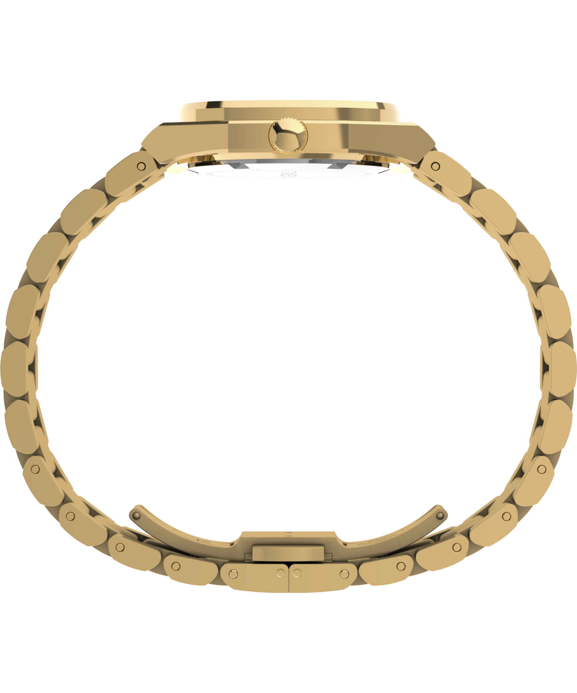 Timex Quarzuhr »E Line« Armbanduhr, Damenuhr, Edelstahlarmband, analog
