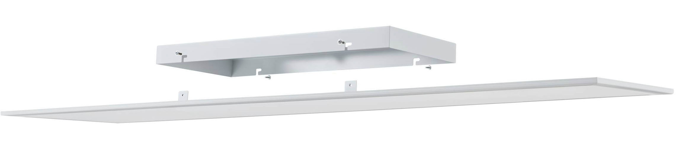 EGLO Deckenleuchte »Salobrena 1 Deckenlampe, Einbaulampe, Aluminium und Kunststoff, Lampe« LED-Modul 1 Stk. Neutralweiß Deckenlampe, Wohnzimmerlampe, Küchenlampe, Bürolampe Weiß, Flurlampe