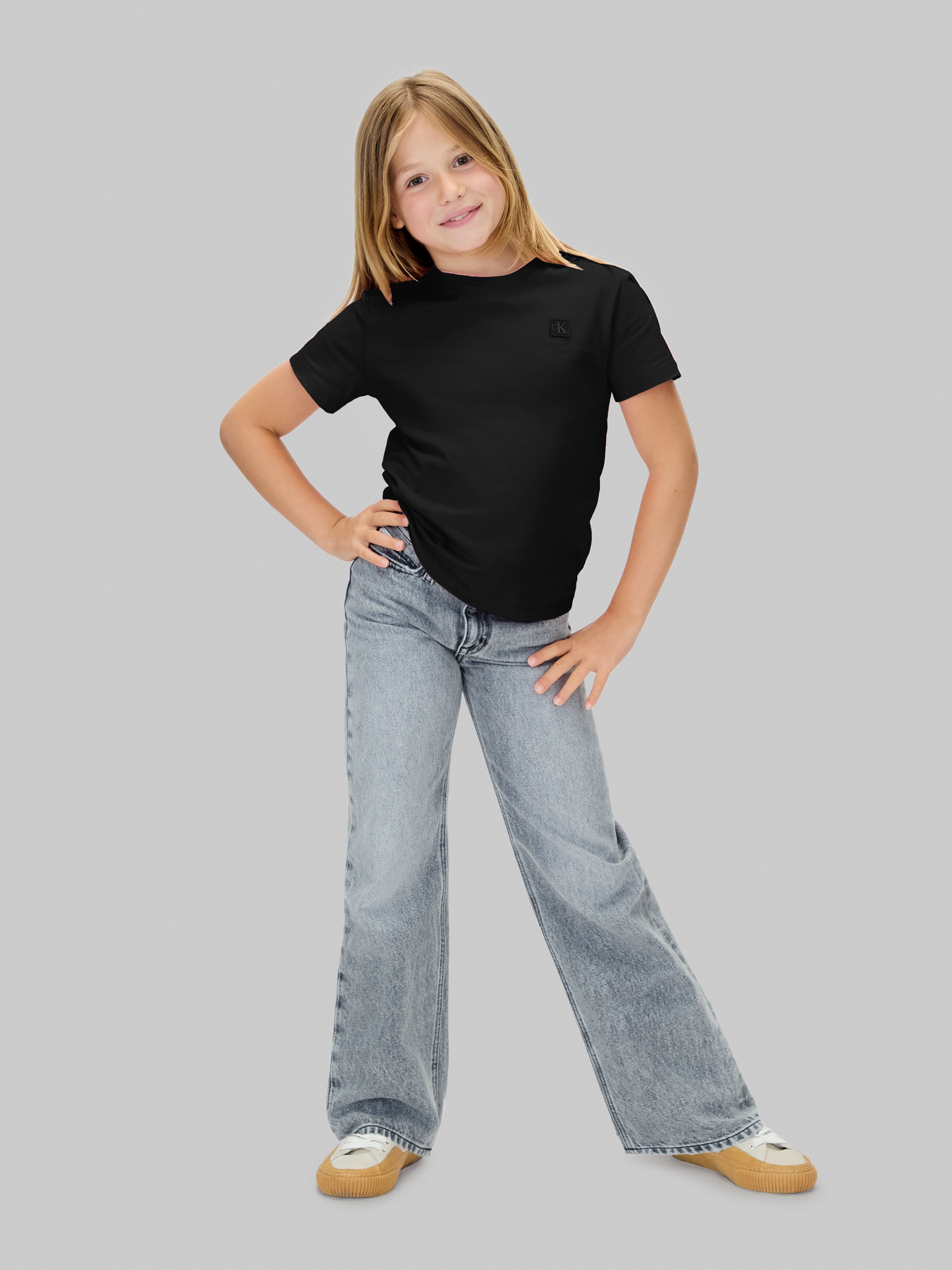 Calvin Klein Jeans T-Shirt »MONOGRAM MINI BADGE T-SHIRT«, für Kinder bis 16 Jahre