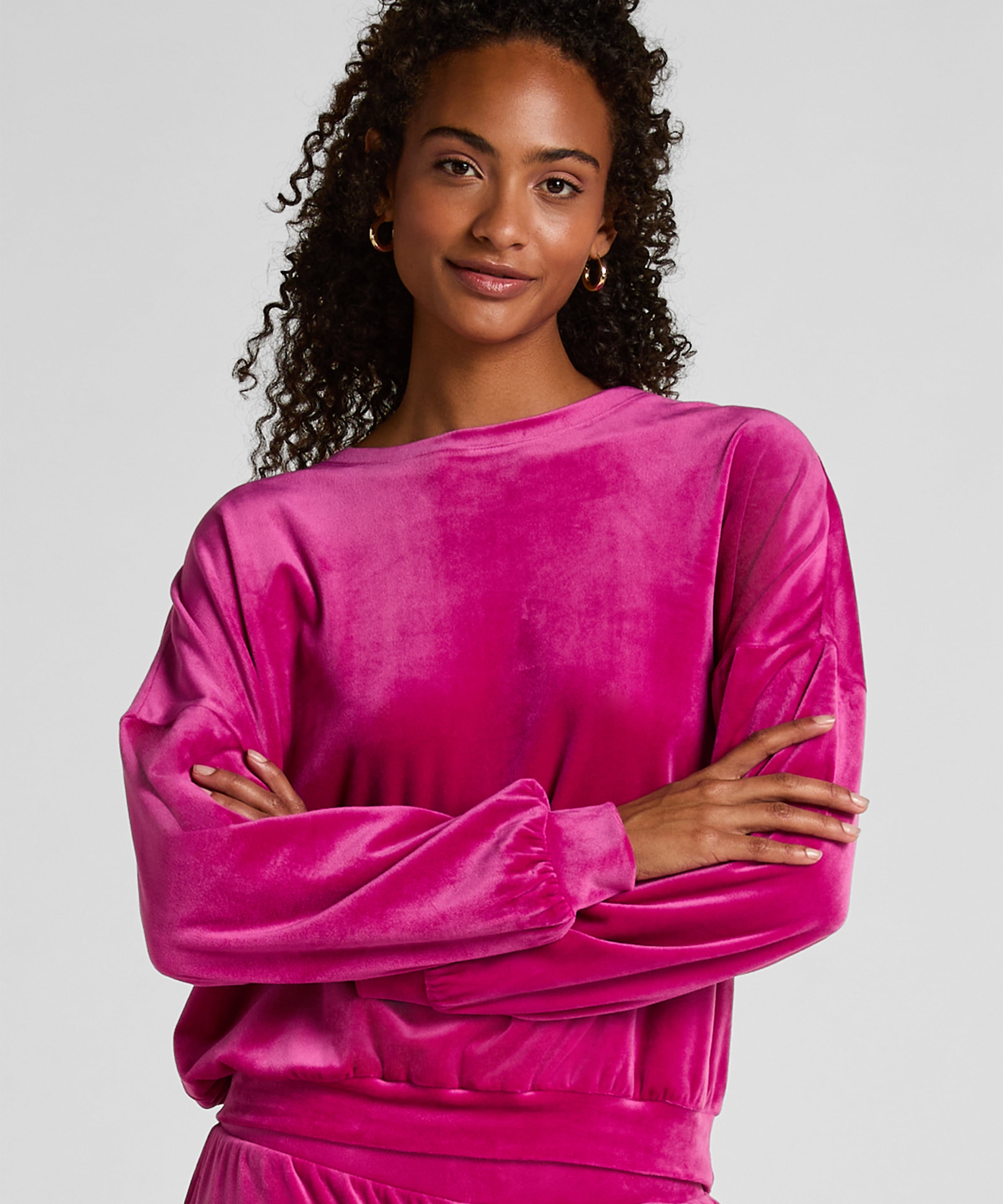 Hunkemöller Pyjama "Velours Top"