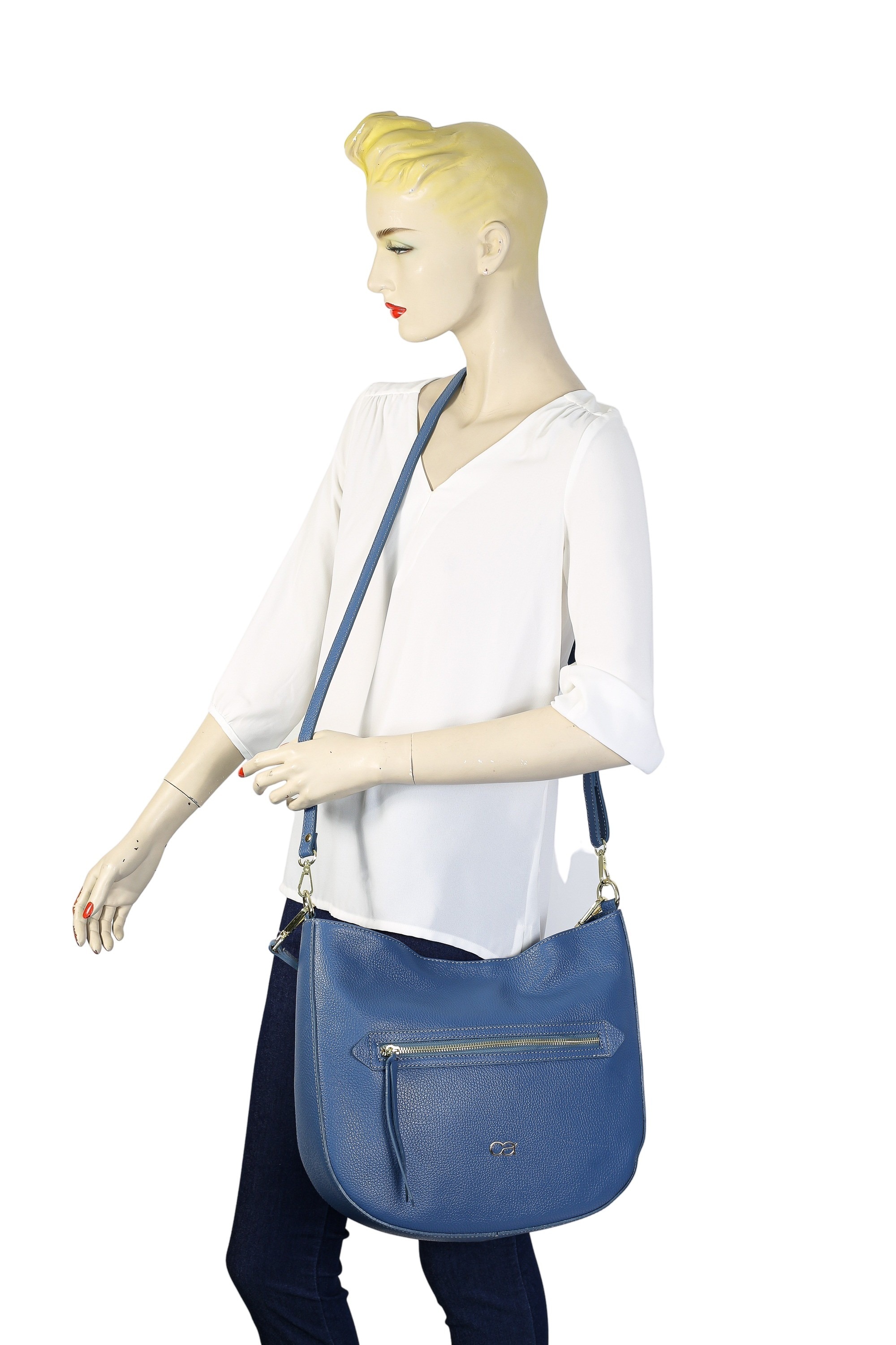 COLLEZIONE ALESSANDRO Schultertasche »Summer«, aus italienischem Leder