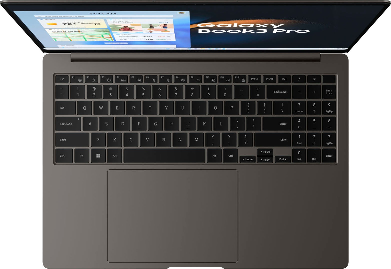 Samsung Notebook »Galaxy Book3 Pro«, 40,62 cm, / 16 Zoll, Intel, Core i7, Iris Xe Graphics, 512 GB SSD