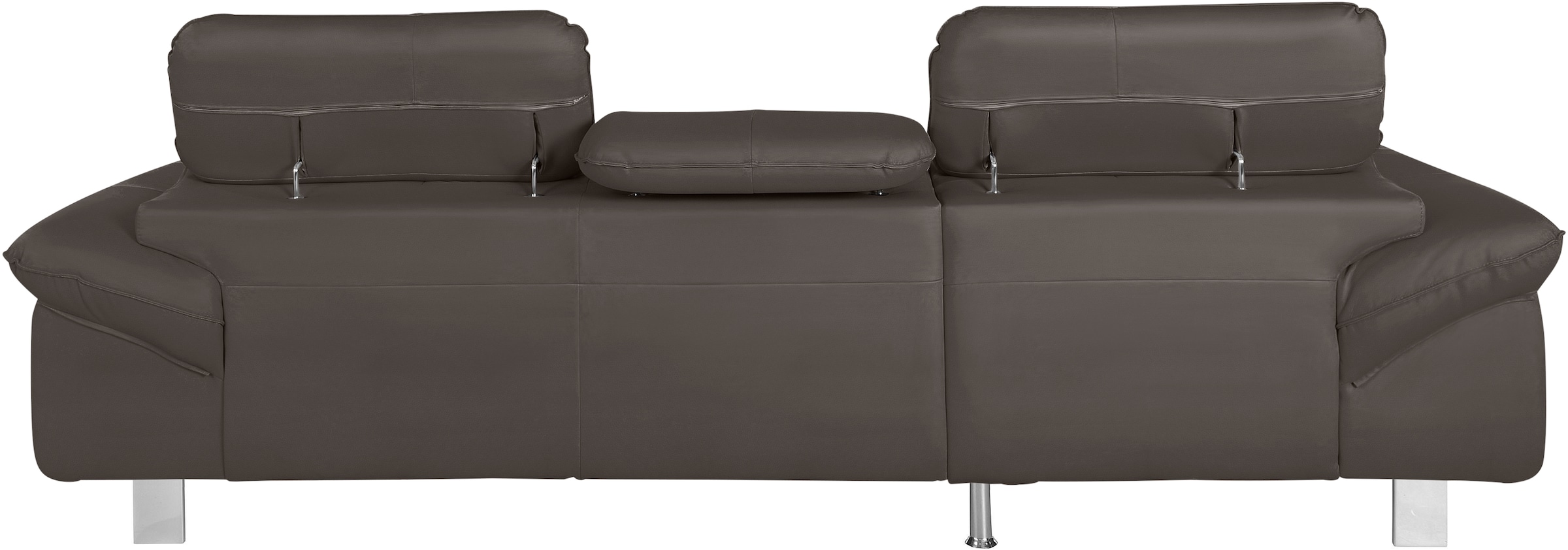 COTTA Ecksofa Driver, mit Kopfteilverstellung, wahlweise mit Bettfunktion