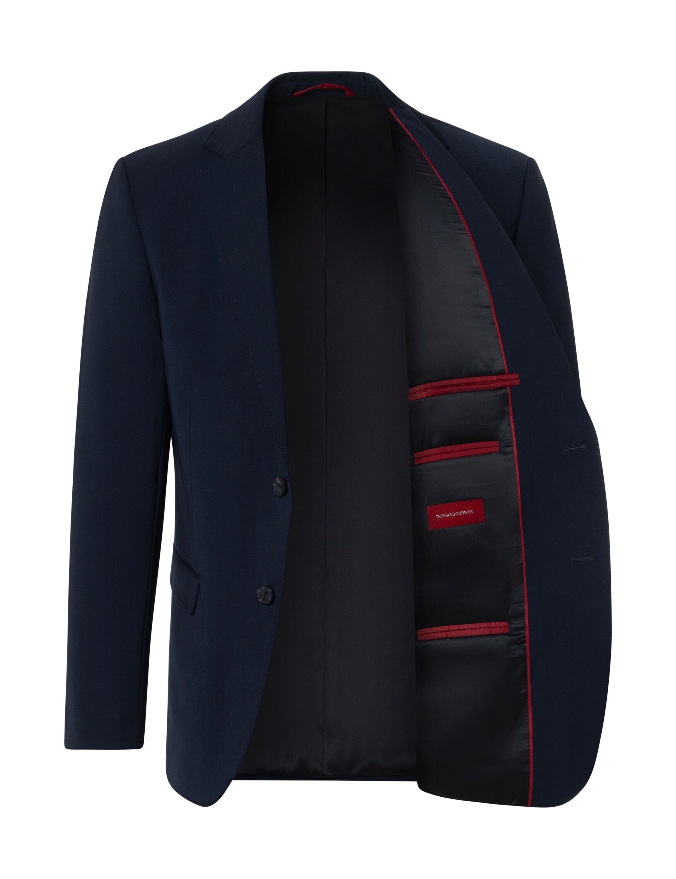 Thomas Goodwin Anzug »Anzug«, (2 tlg.), slim fit, im Slim-Fit, 10103-0-20707