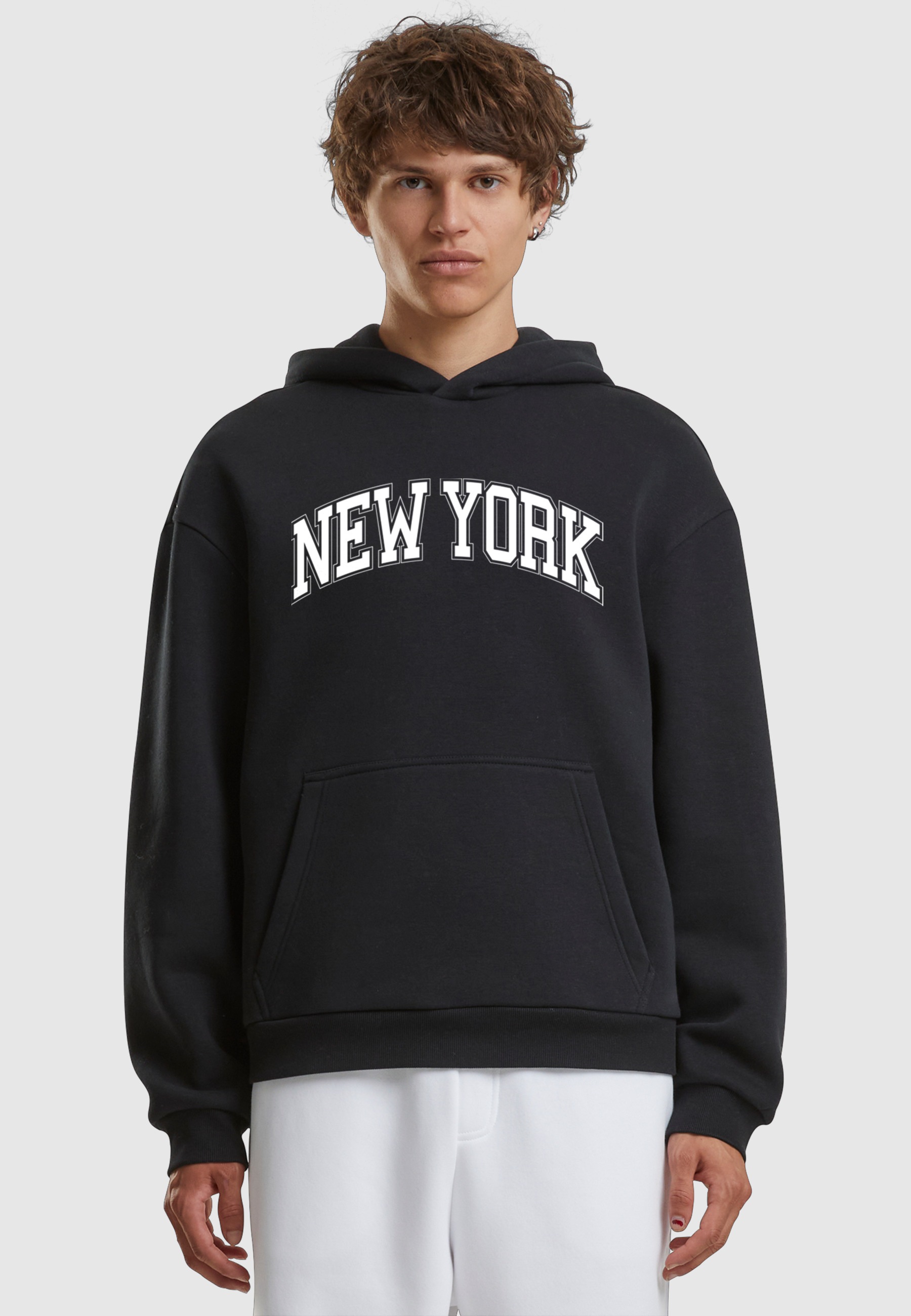 MisterTee Kapuzenpullover »MisterTee New York Fluffy Hoody« 1 Stk.