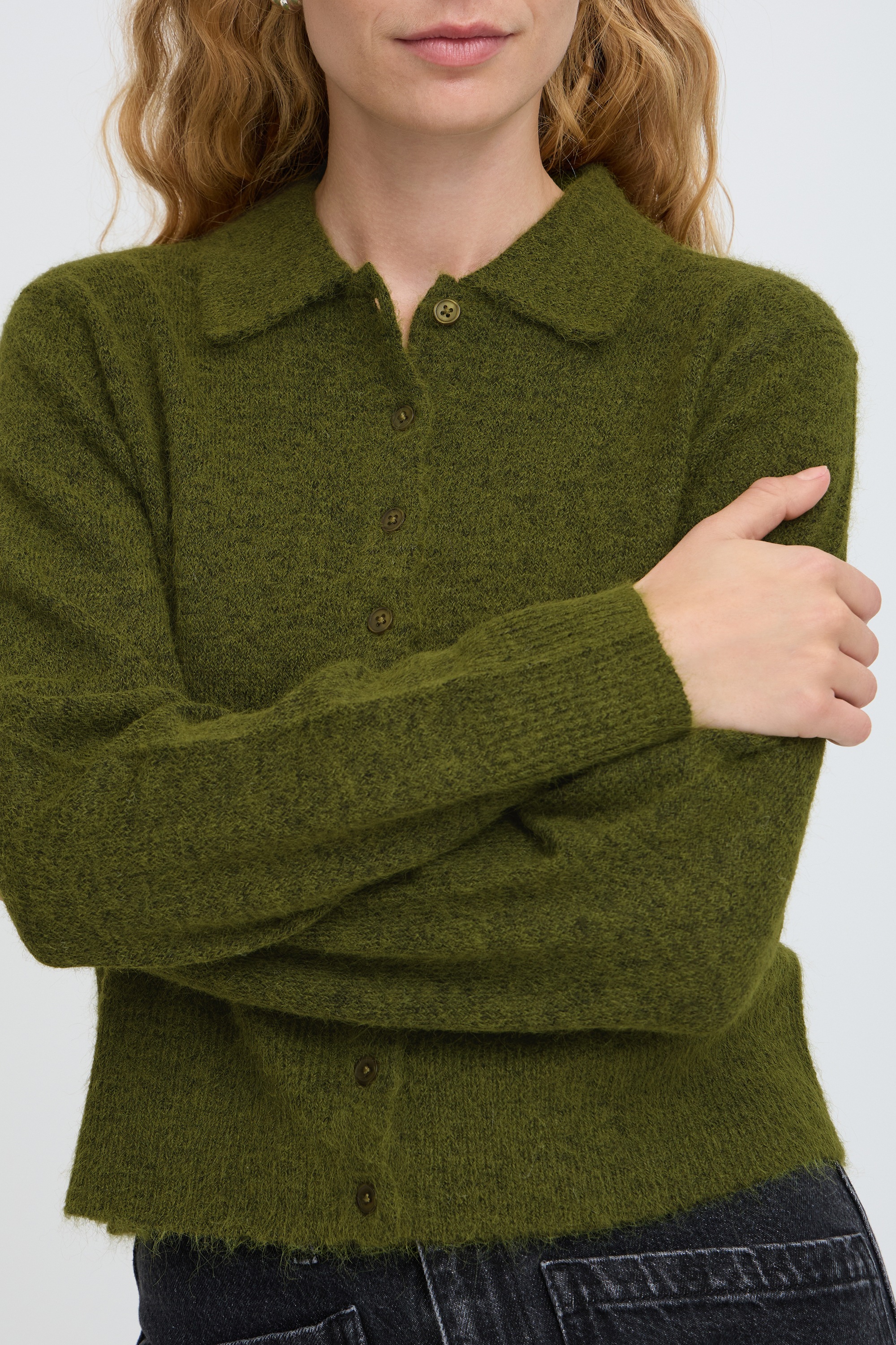 b.young Strickjacke »b.young Strick-Cardigan langarm BYMINUA«