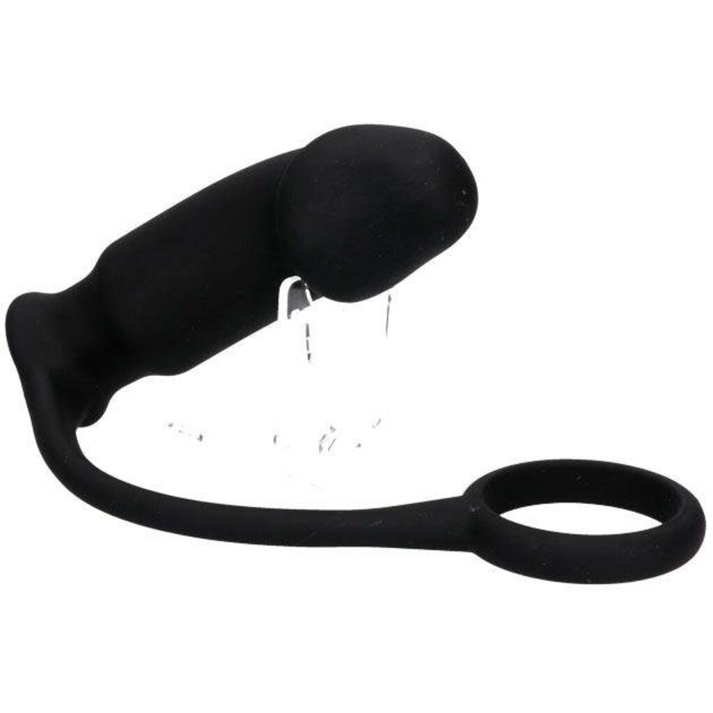 BLACK VELVETS Analvibrator »BV Ring + Plug«