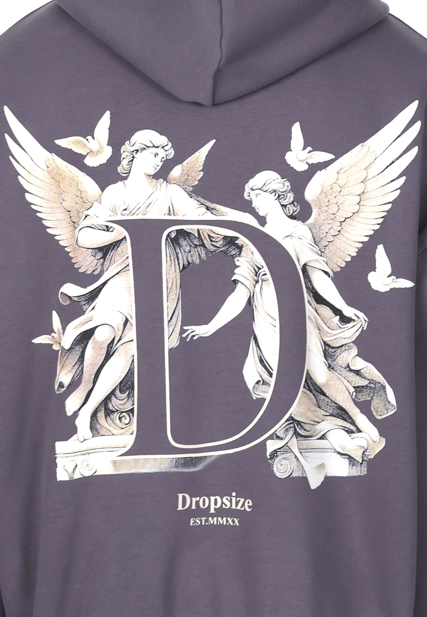 Dropsize Kapuzenpullover »Dropsize HEAVY OVERSIZE ANGEL MARBLE HOODIE« 1 Stk.