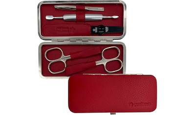 Zwilling Maniküre-Etui »Druckknopfetui«, (5 tlg.), Kroko-Lackoptik aus  Rindleder bestellen | BAUR