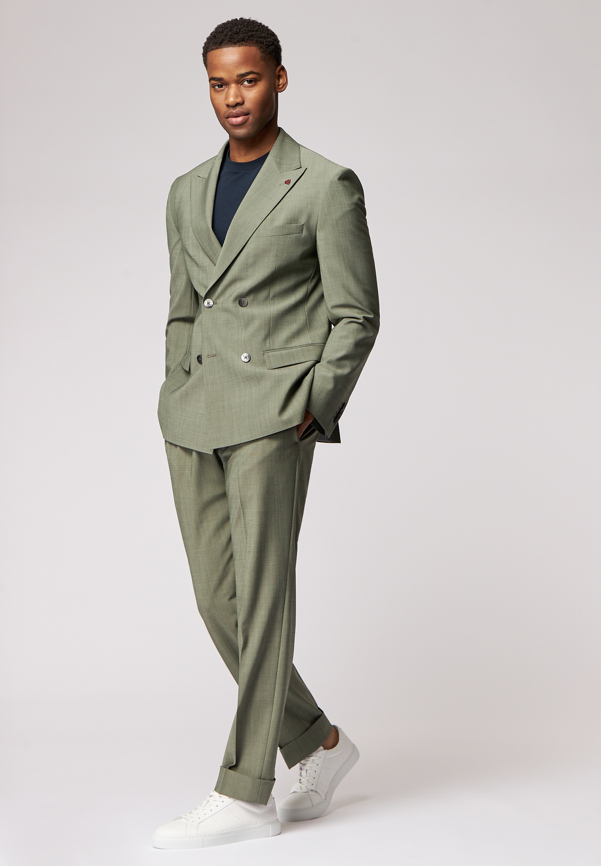 Roy Robson Anzughose "2-Reiher Anzug im Slim Fit" günstig online kaufen