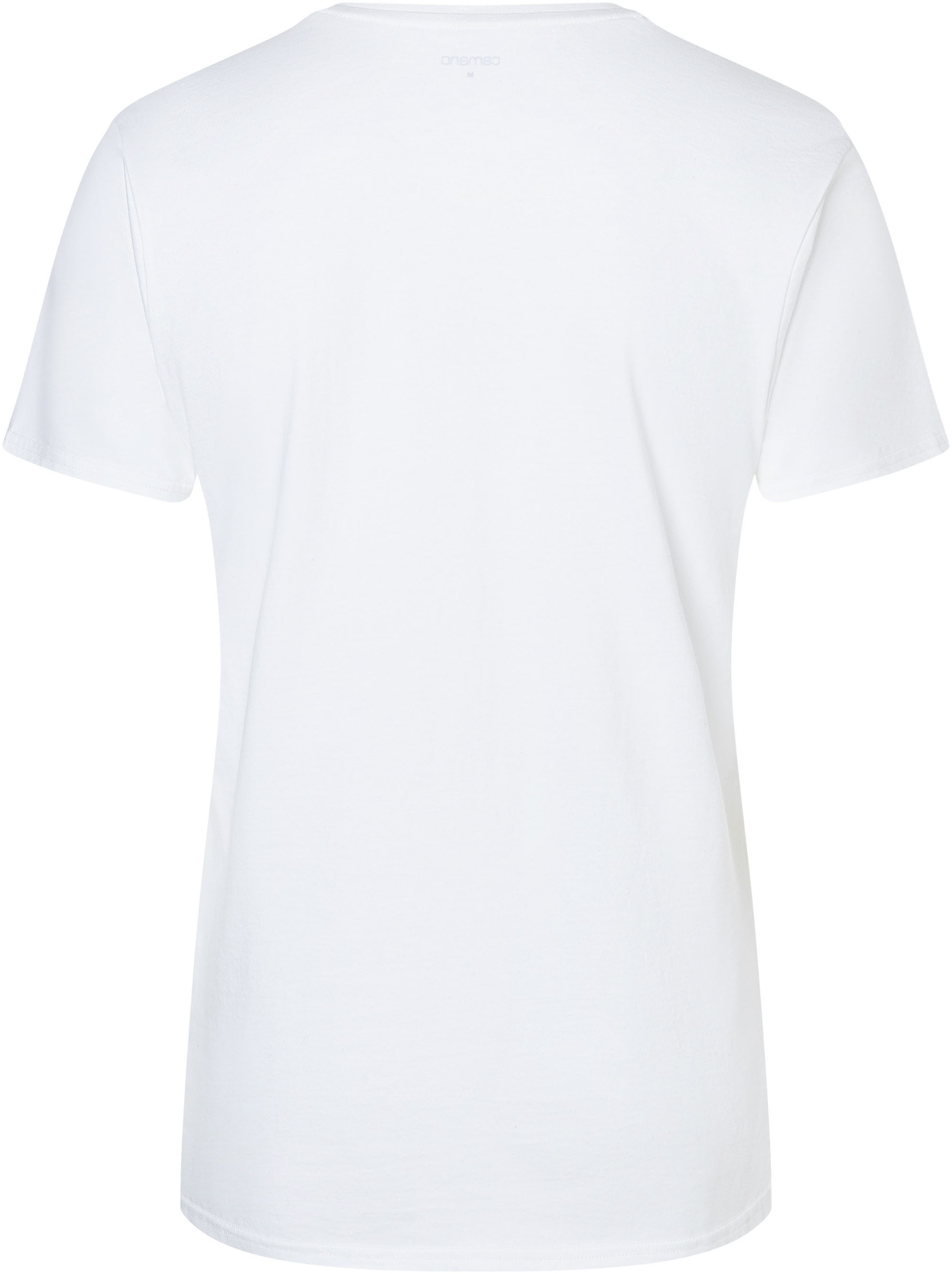 Camano T-Shirt »comfort«, (2er Pack), mit Rundhalsausschnitt
