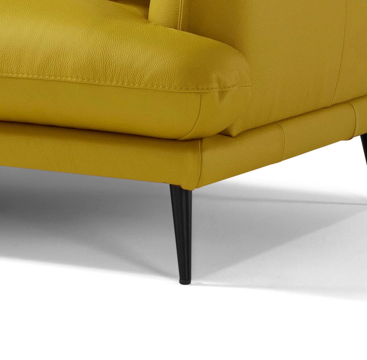 Egoitaliano Ecksofa »FUNNY, hochwertiges und aktuelles Design, bequeme Rückenlehne«, hochwertiger Sitzkomfort, L-Form