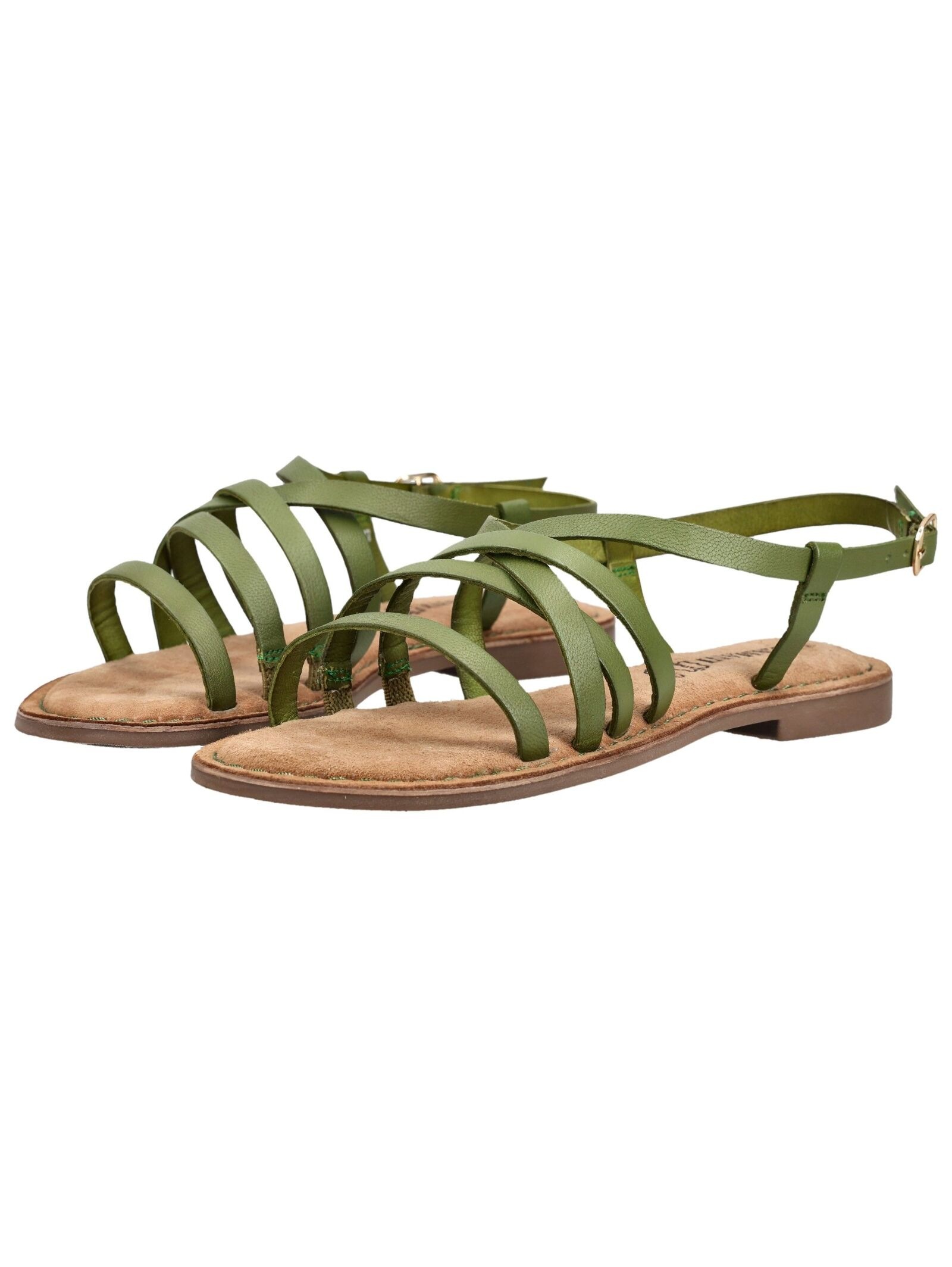 Lazamani Riemchensandale Green 37 3