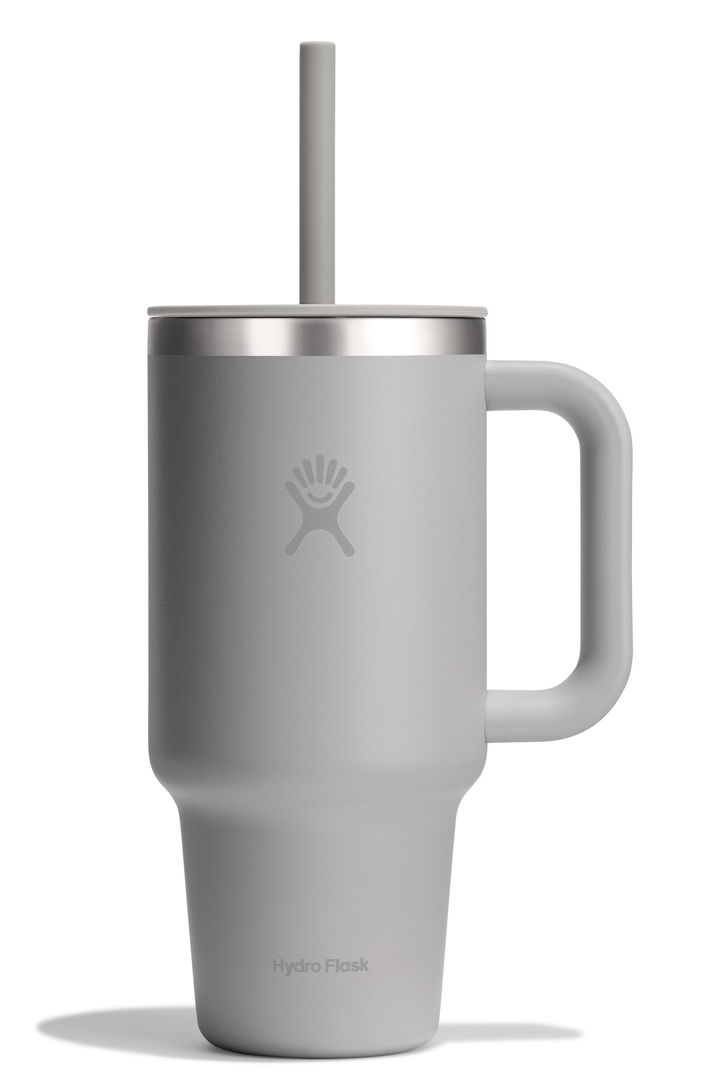 HYDRO FLASK Thermobecher "All Around Travel Tumbler in den Größen 24 oz/ 32 oz / 40 oz", 29,34cm, 946ml, 1 Stk., beige, Trinkgefäße, Thermo Cup mit