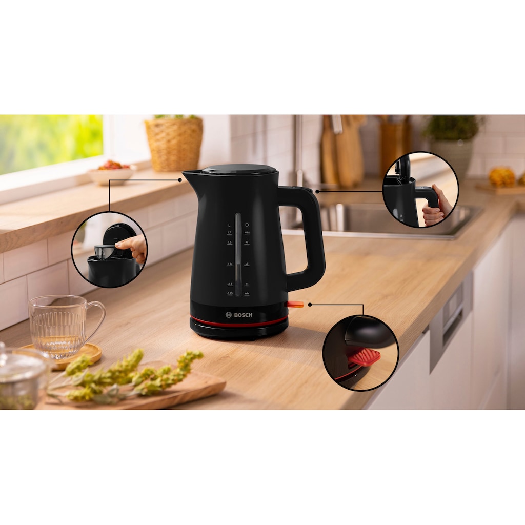 BOSCH Wasserkocher »MyMoment TWK3M123«, 1,7 l, 2400 W